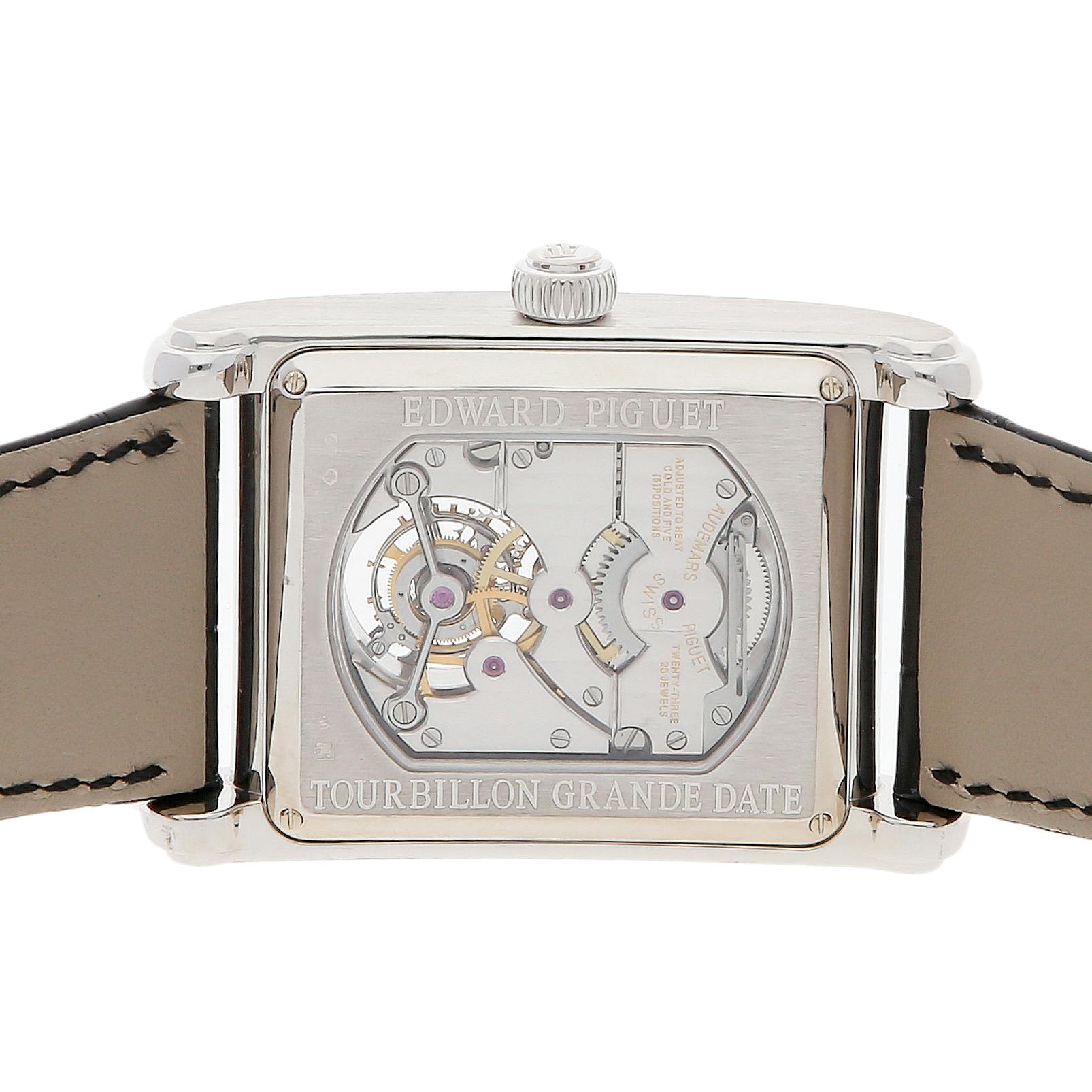 Pre Owned Audemars Piguet Edward Piguet Large Date Tourbillon