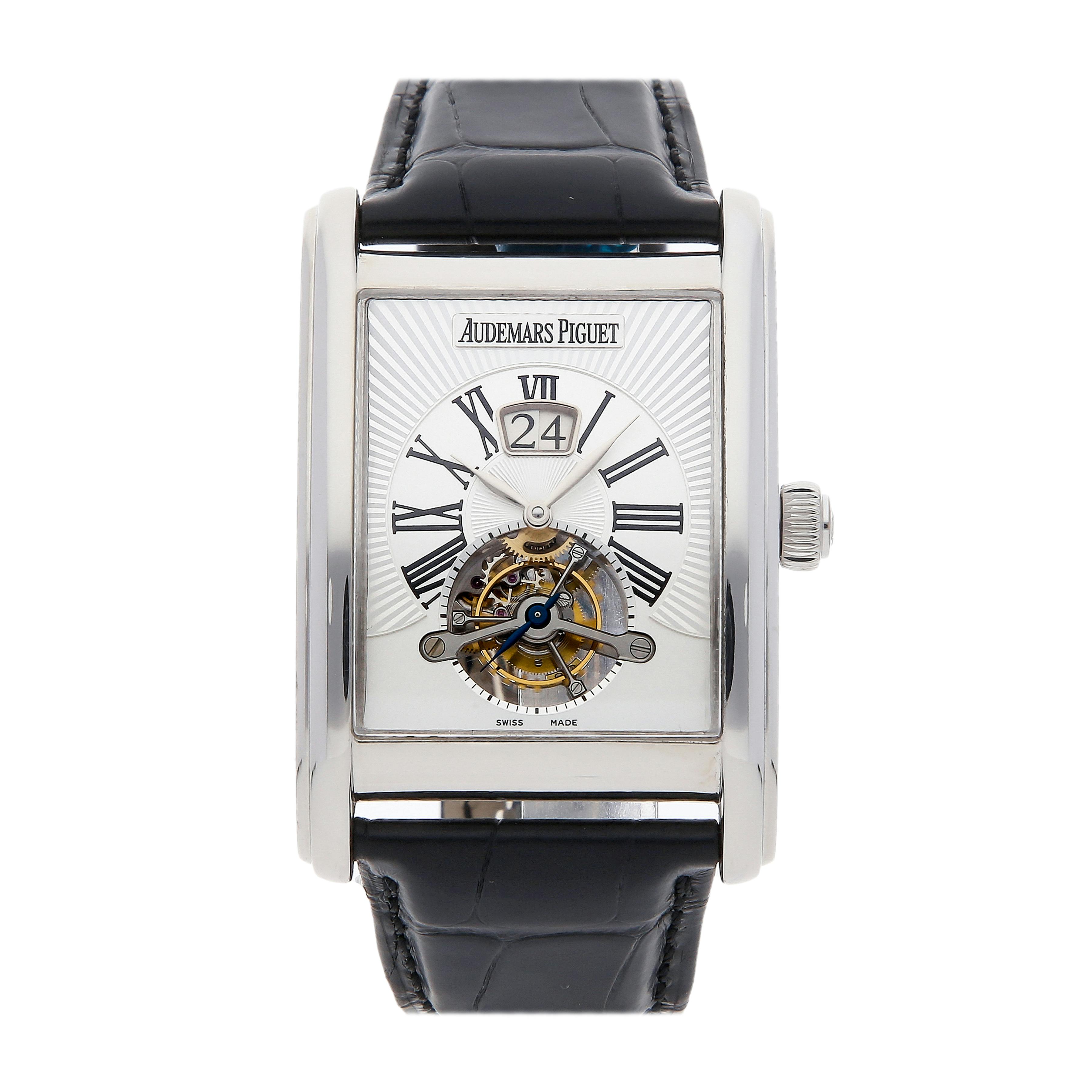 Pre Owned Audemars Piguet Edward Piguet Large Date Tourbillon