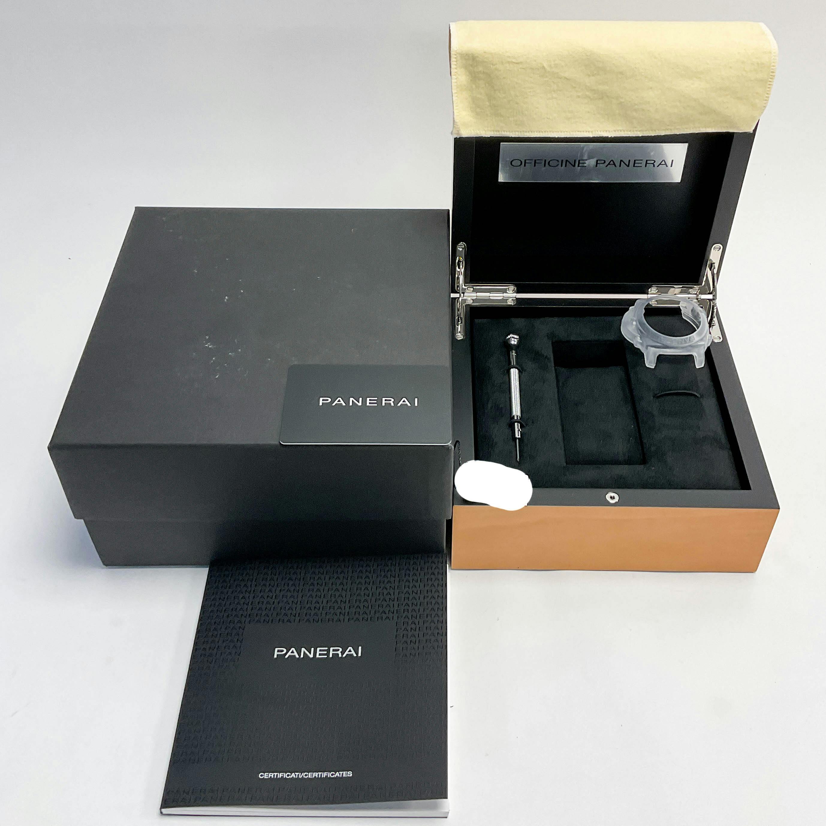 Pre Owned Panerai Luminor 8 Days GMT PAM 576 Govberg Jewelers