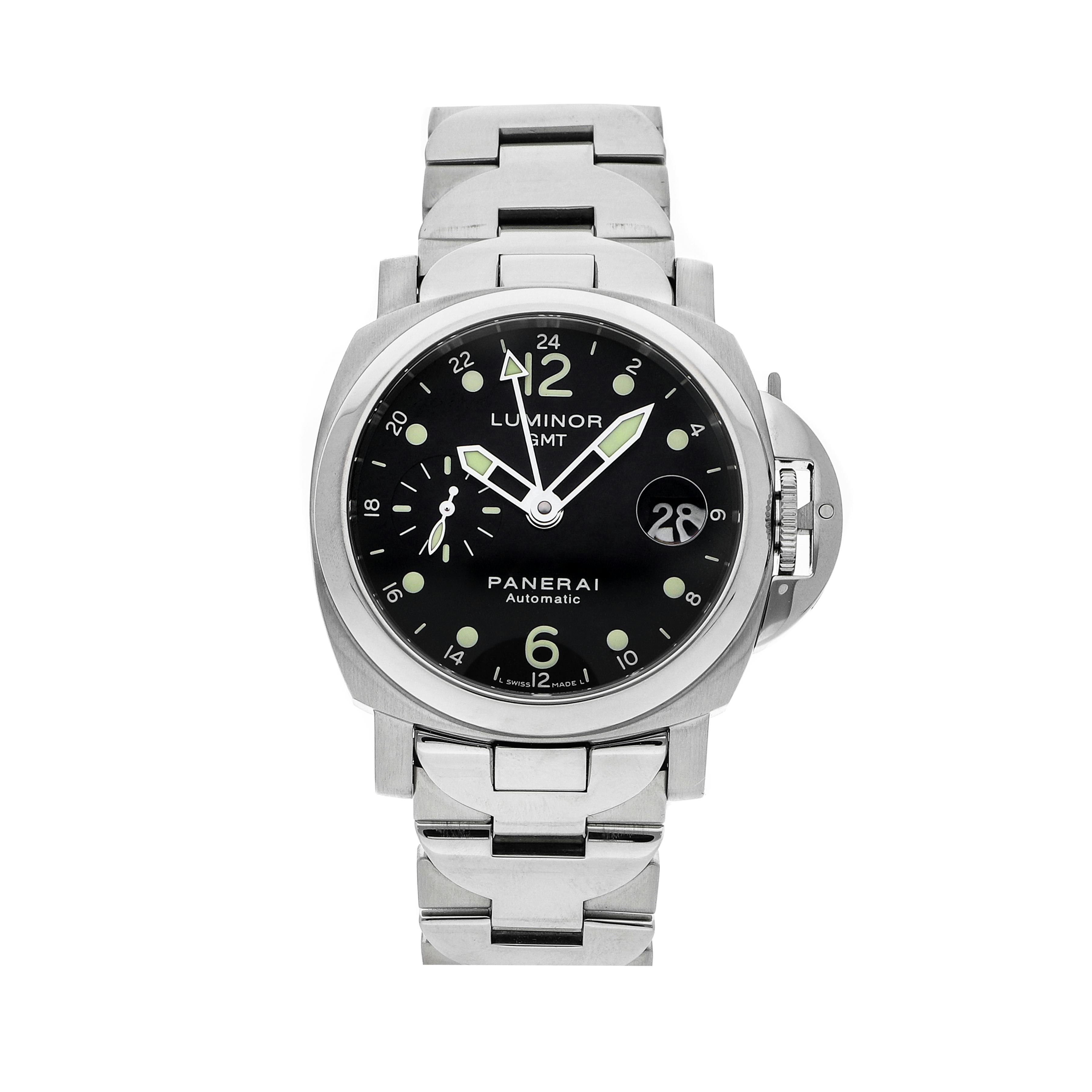 Pre Owned Panerai Luminor GMT PAM 160 WatchBox