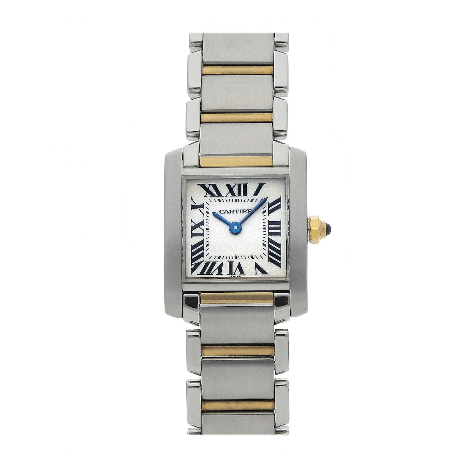 Cartier tank francaise outlet pre owned