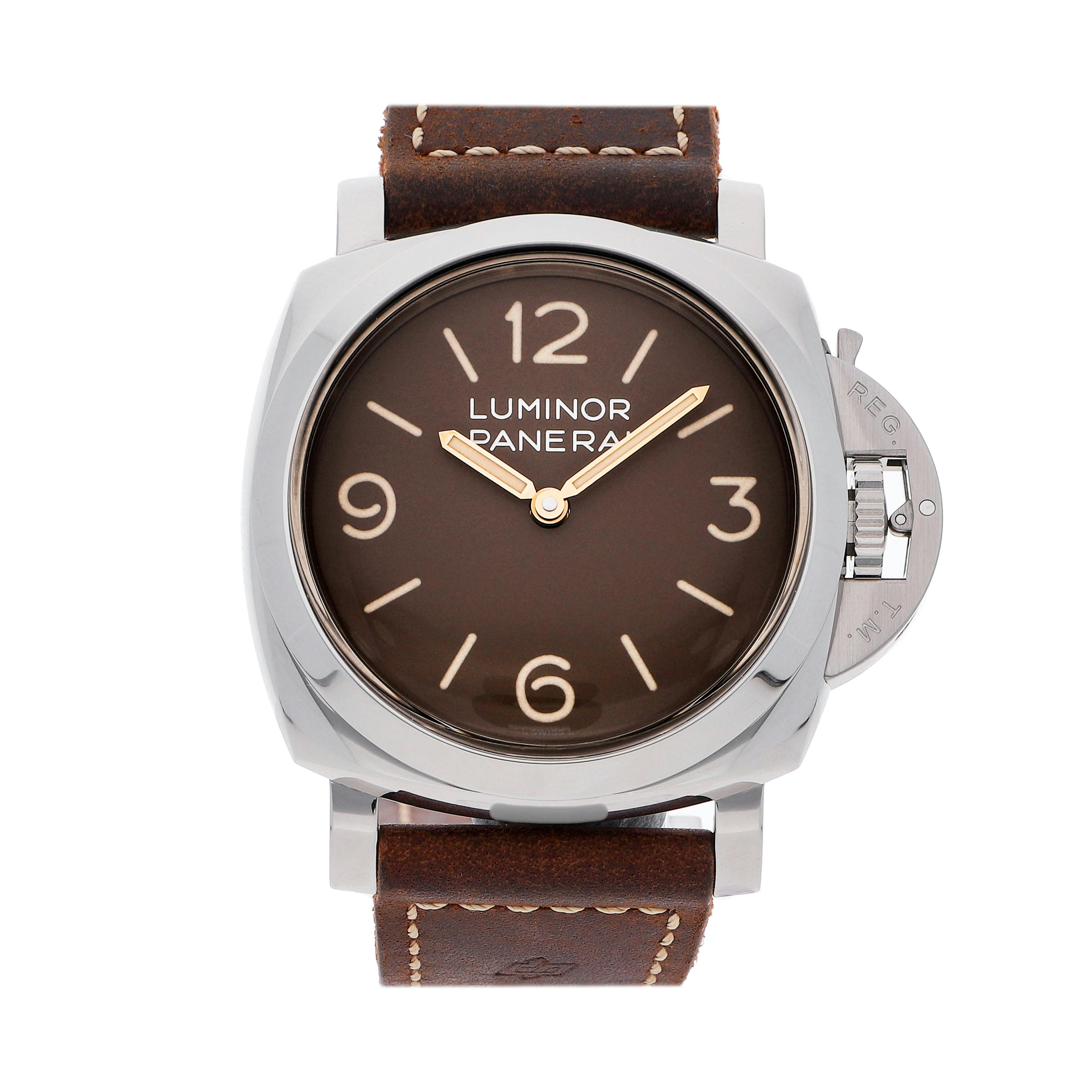 Pre Owned Panerai Luminor 1950 3 Days Acciaio PAM 663 Govberg