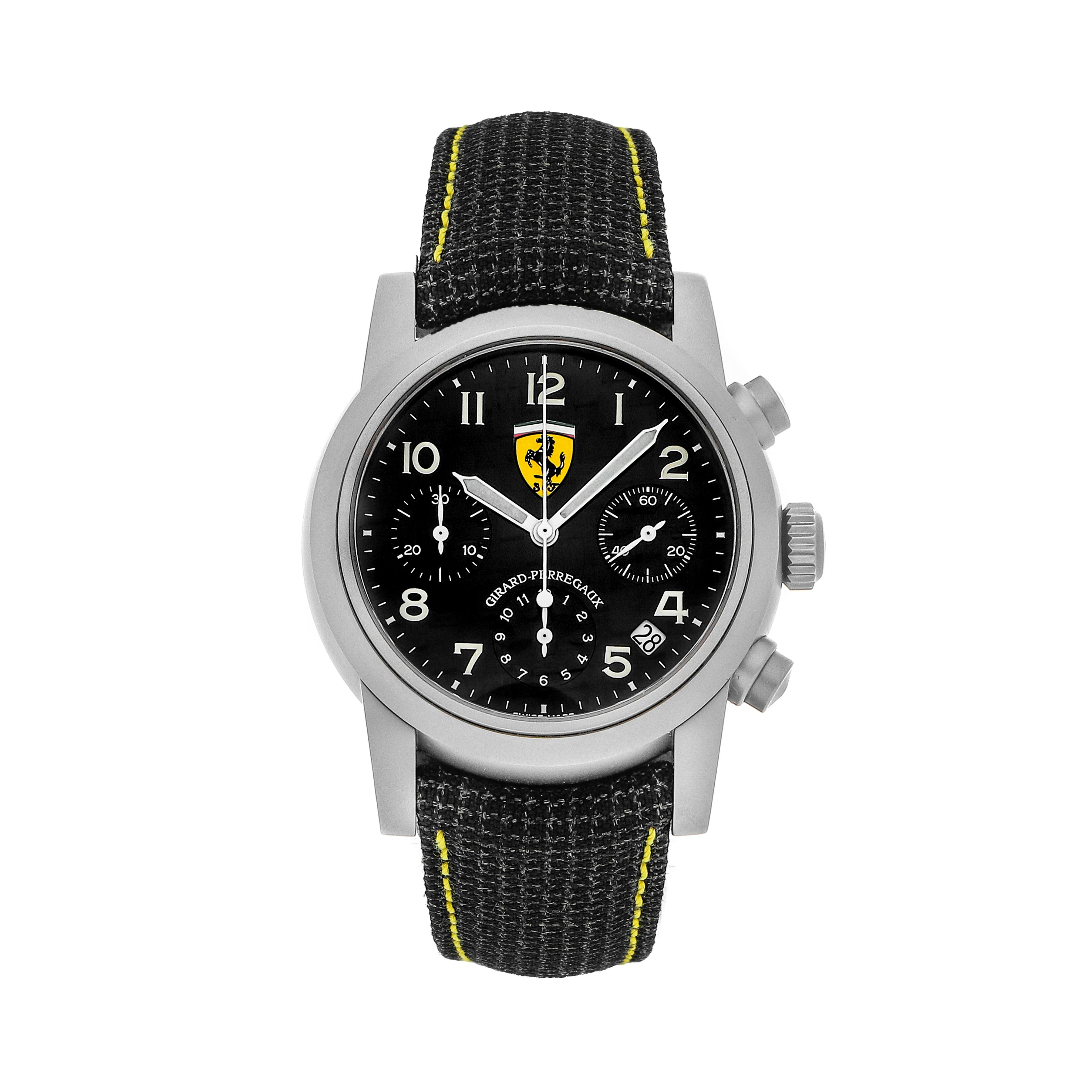 Pre Owned Girard Perregaux Ferrari Chronograph 8020 MA Govberg