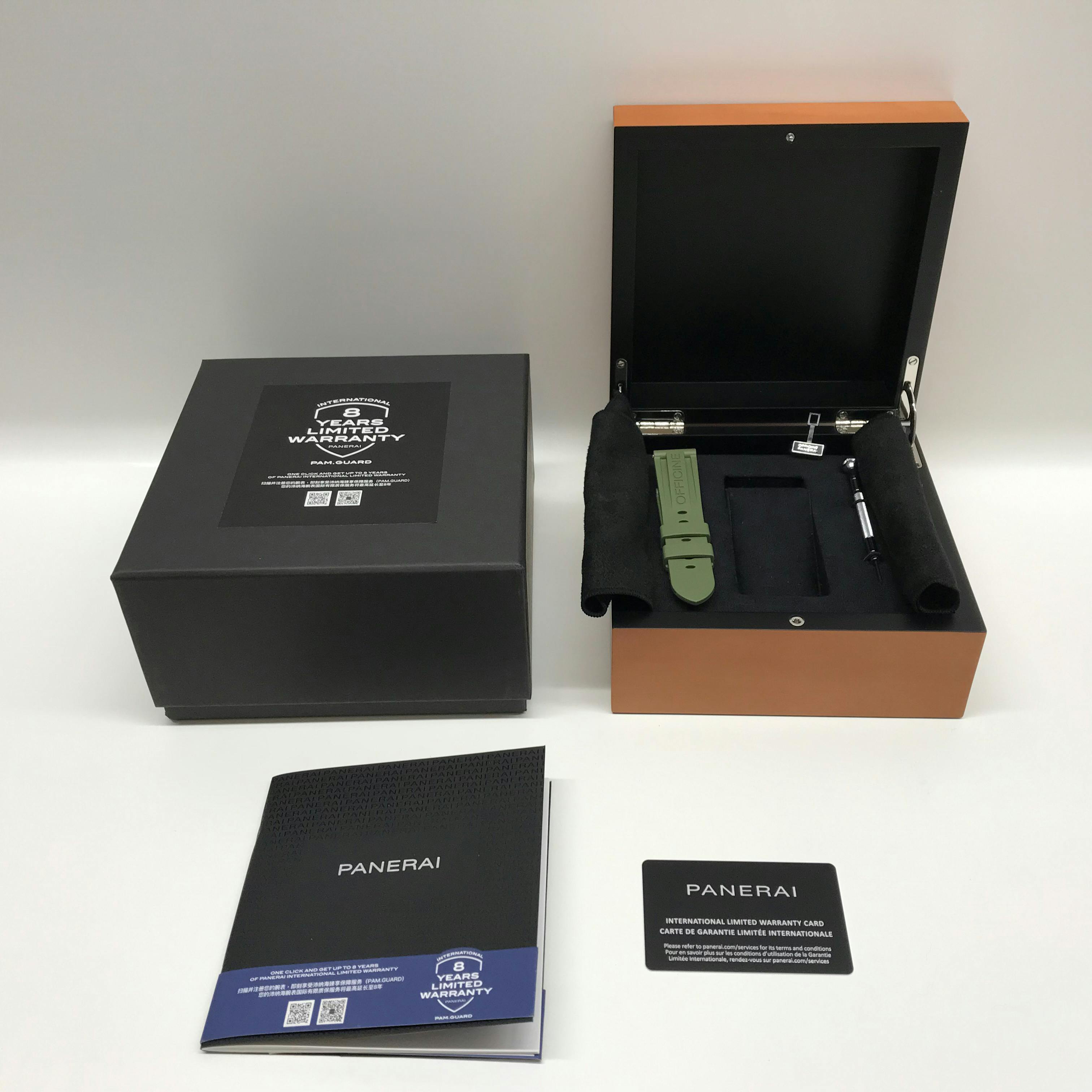 Pre Owned Panerai Luminor Base Giorni Geneva Boutique PAM 2121