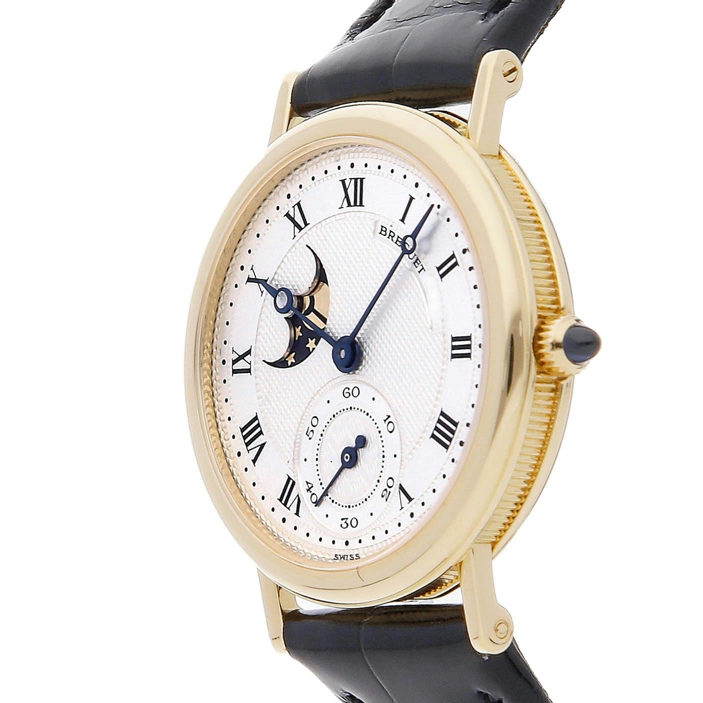 Pre Owned Breguet Classique Moon Phase 3300BA 12 286 Govberg