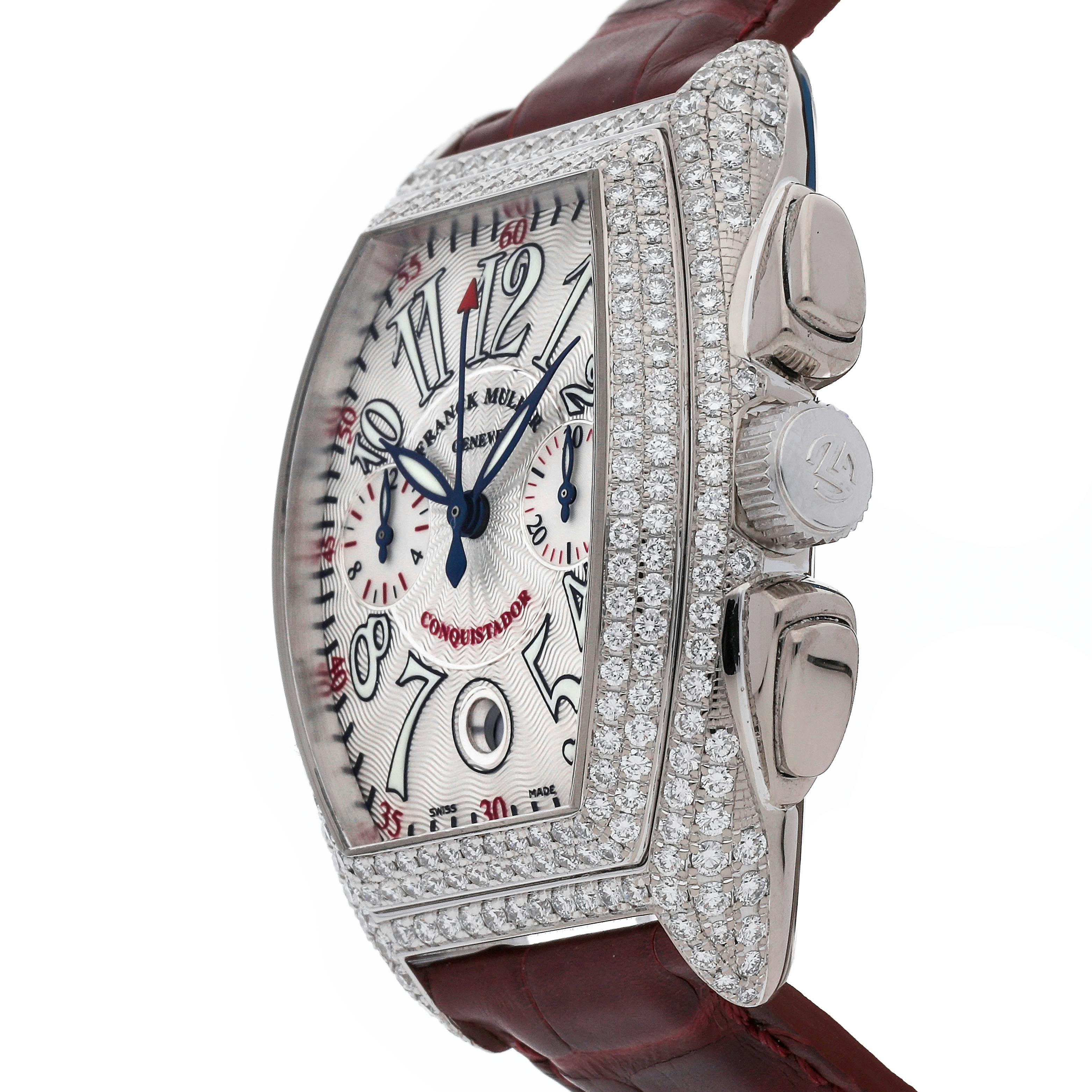 Pre Owned Franck Muller Conquistador 8002 CC D Govberg Jewelers