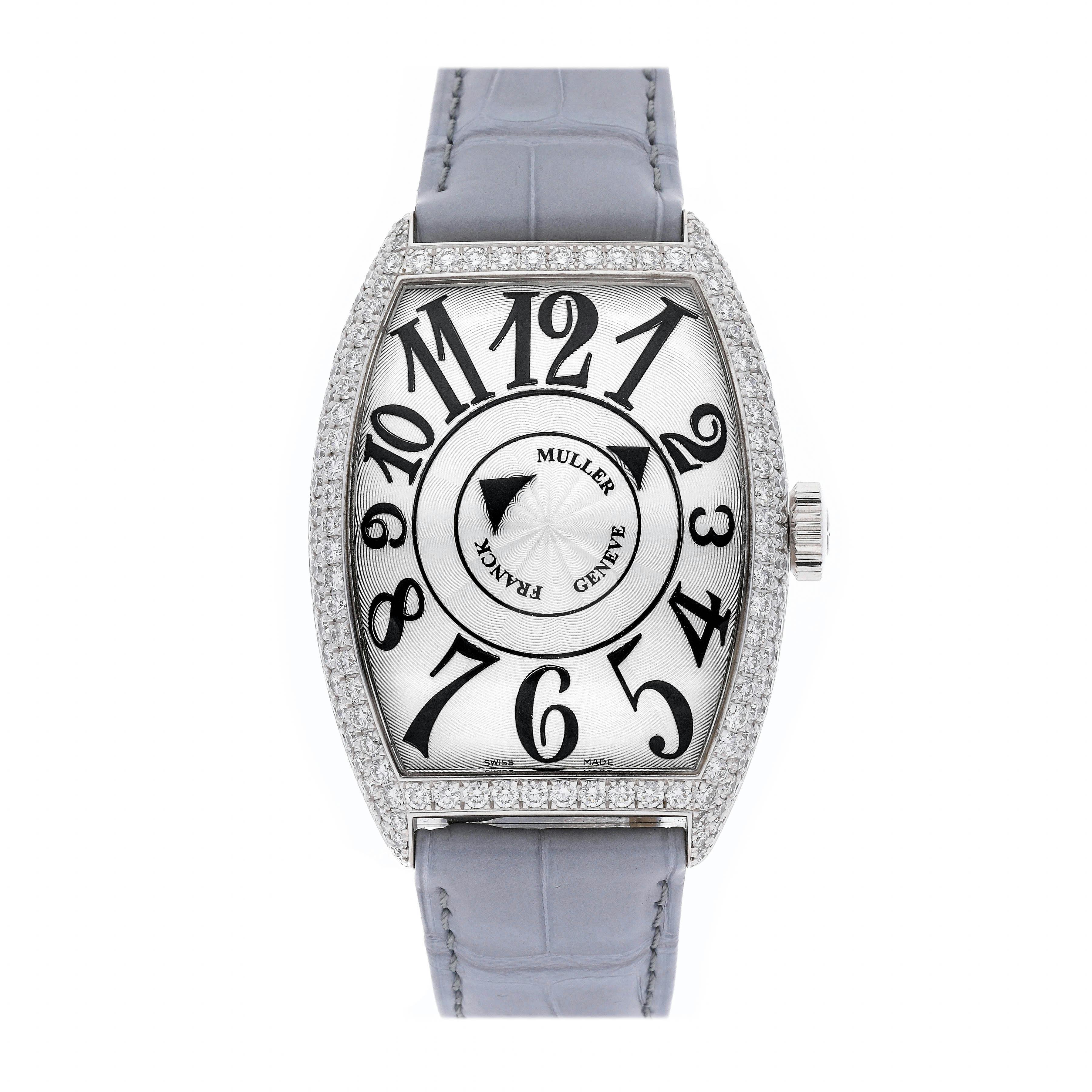 Pre Owned Franck Muller Cintree Curvex Double Mystery 6850 DM D