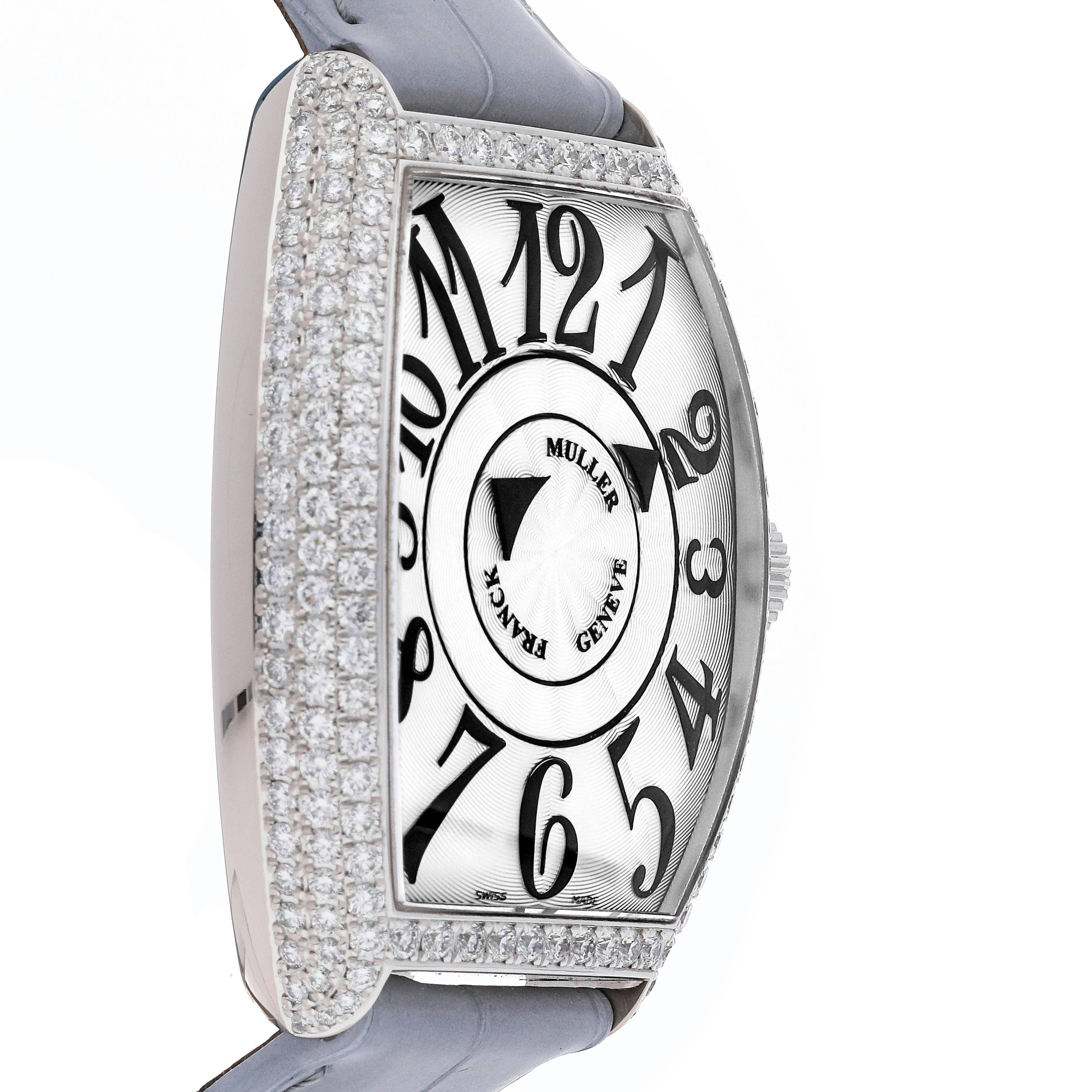 Pre Owned Franck Muller Cintree Curvex Double Mystery 6850 DM D