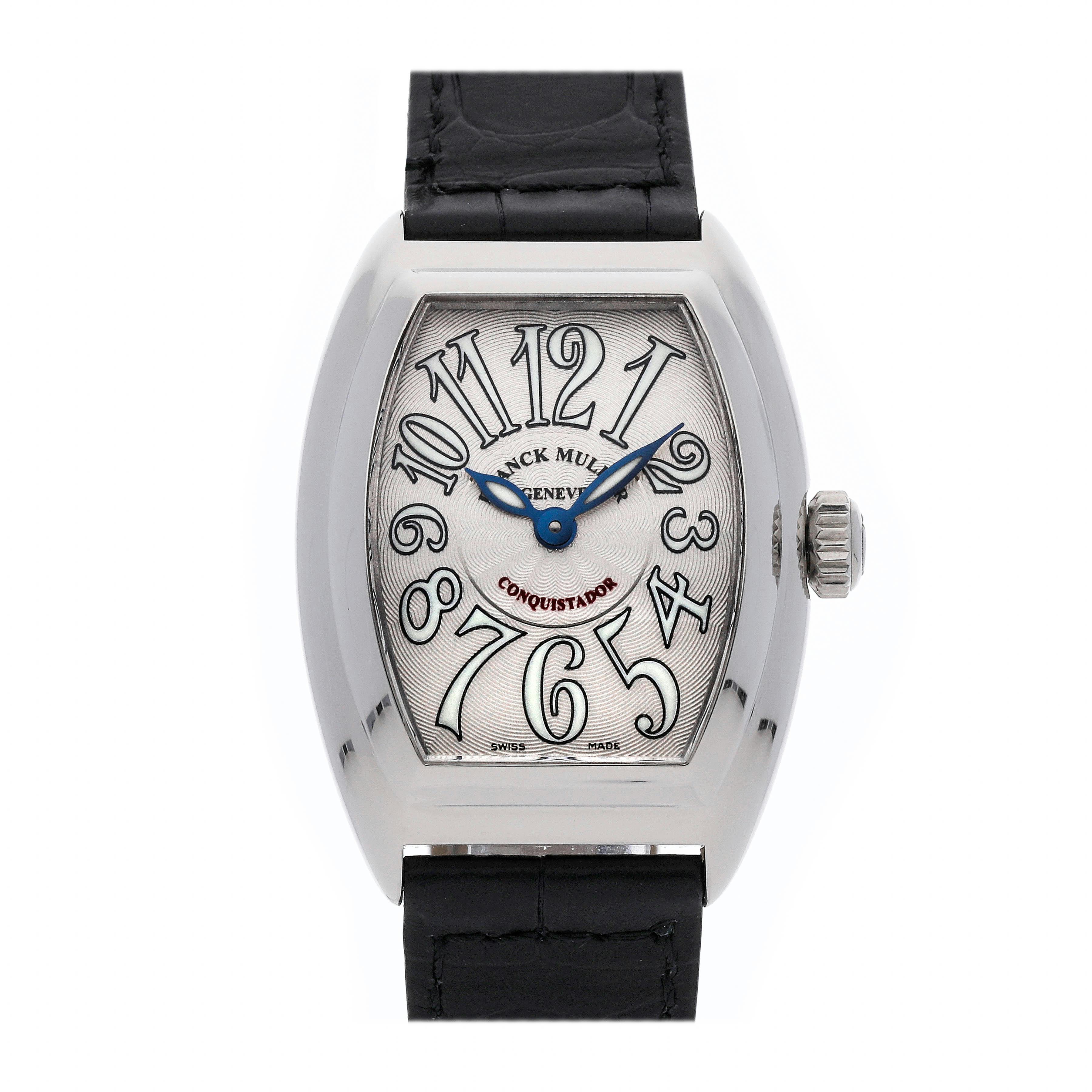 Pre Owned Franck Muller Conquistador 8005 L QZ Govberg Jewelers