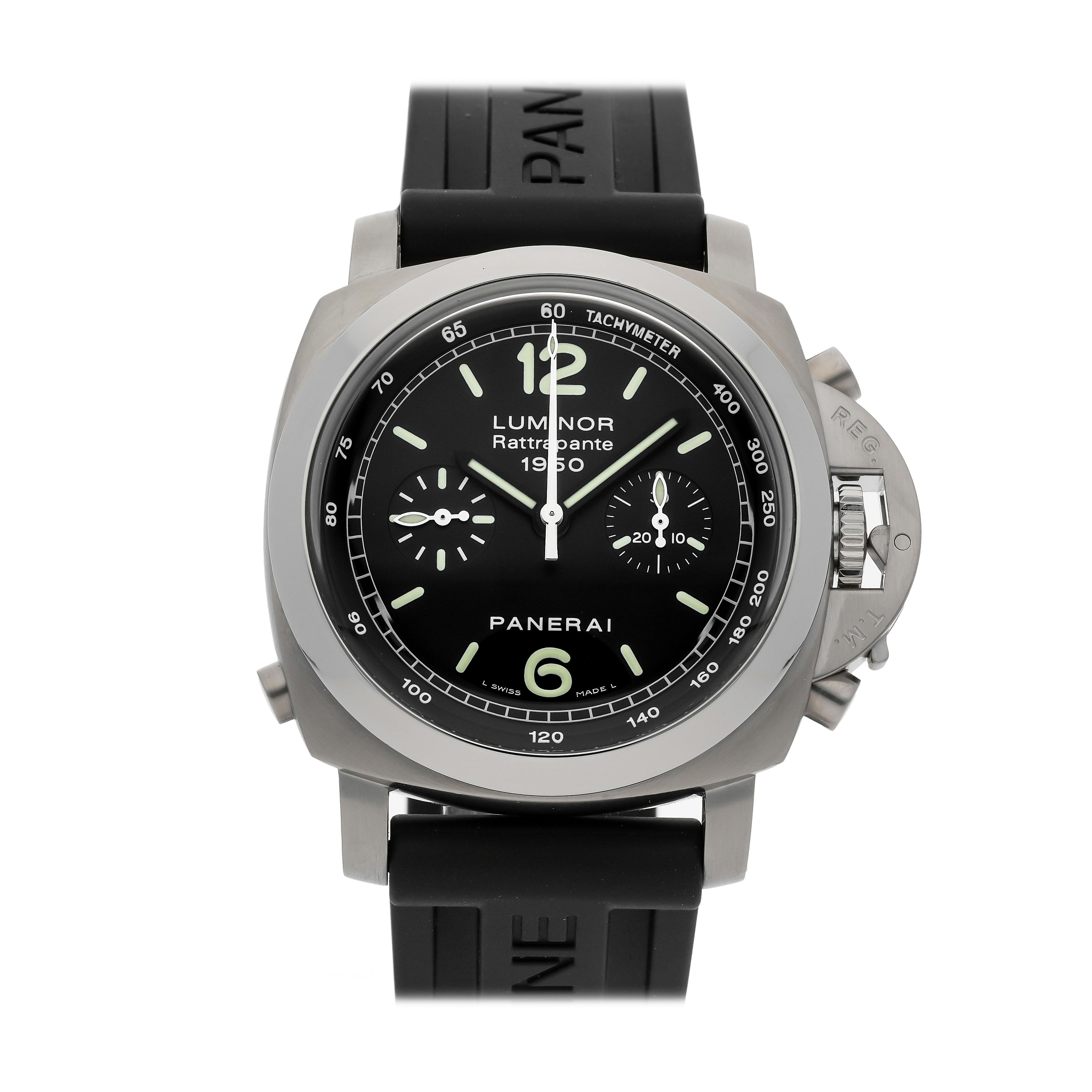 Pre Owned Panerai Luminor 1950 Rattrapante PAM 213 WatchBox