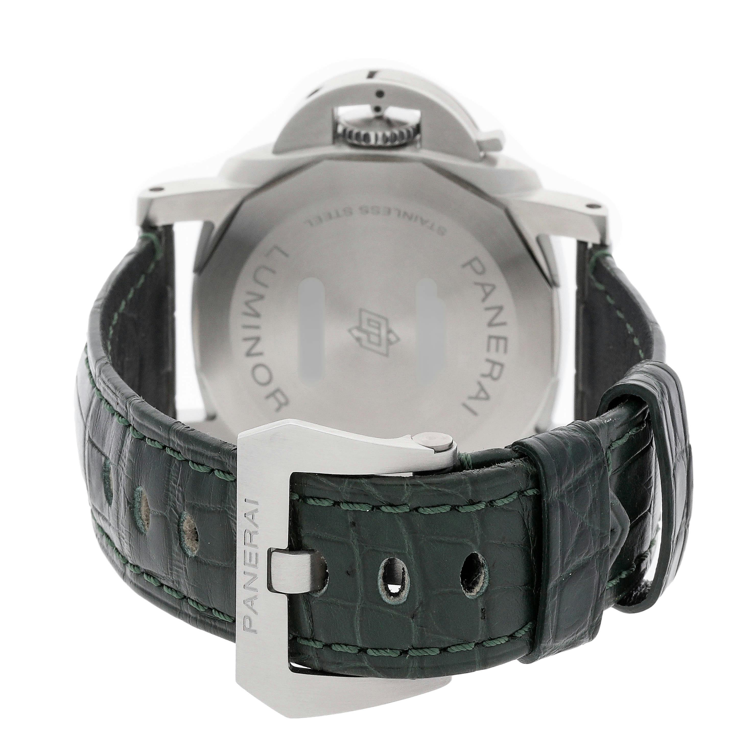 Pre Owned Panerai Luminor Quaranta Verde Militare PAM 1304