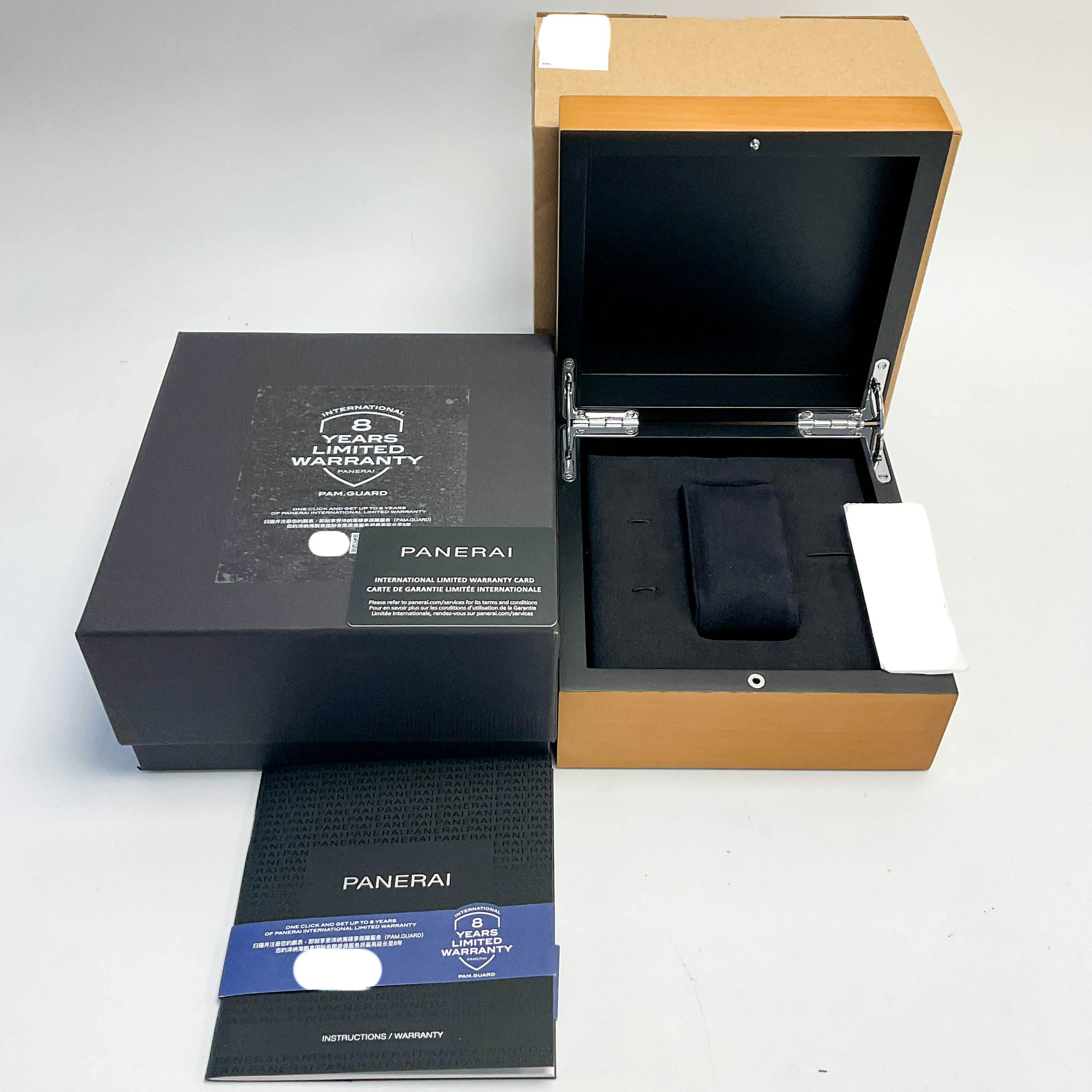 Pre Owned Panerai Luminor Marina Blu Notte PAM 1664 Govberg