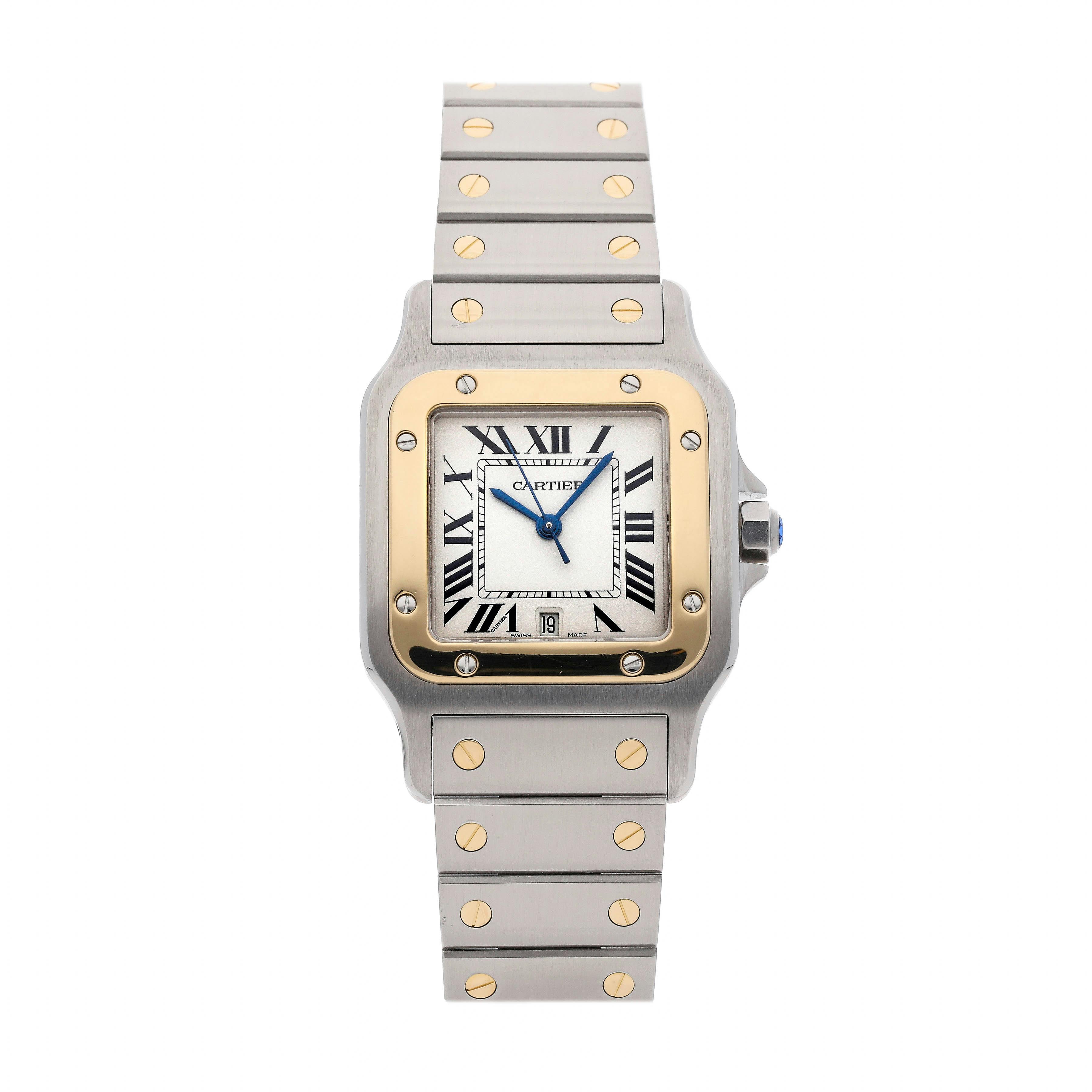 Pre Owned Cartier Santos Galbee Large Model W20011C4 Govberg