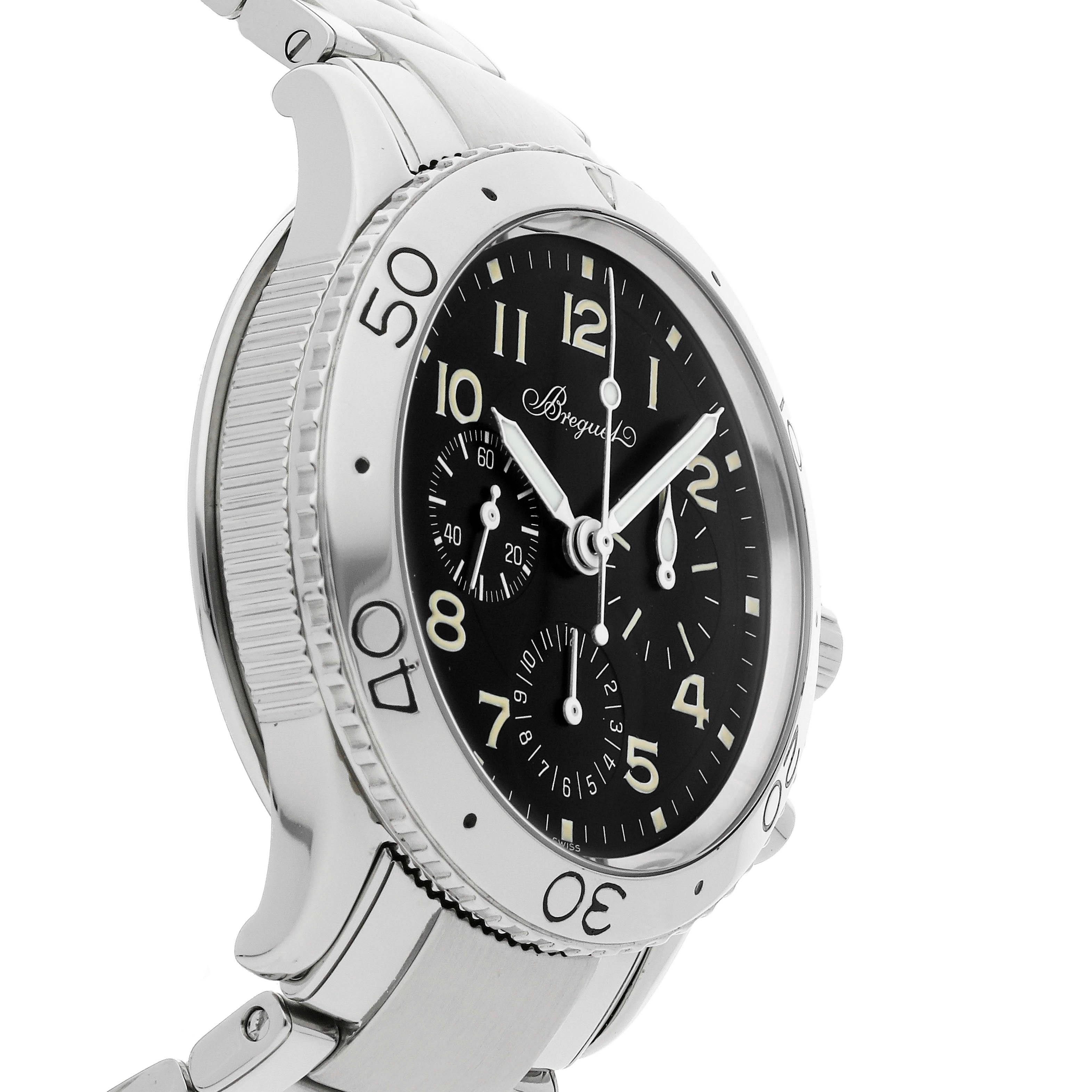 Pre Owned Breguet Type XX Aeronavale Flyback Chronograph 3800ST 92