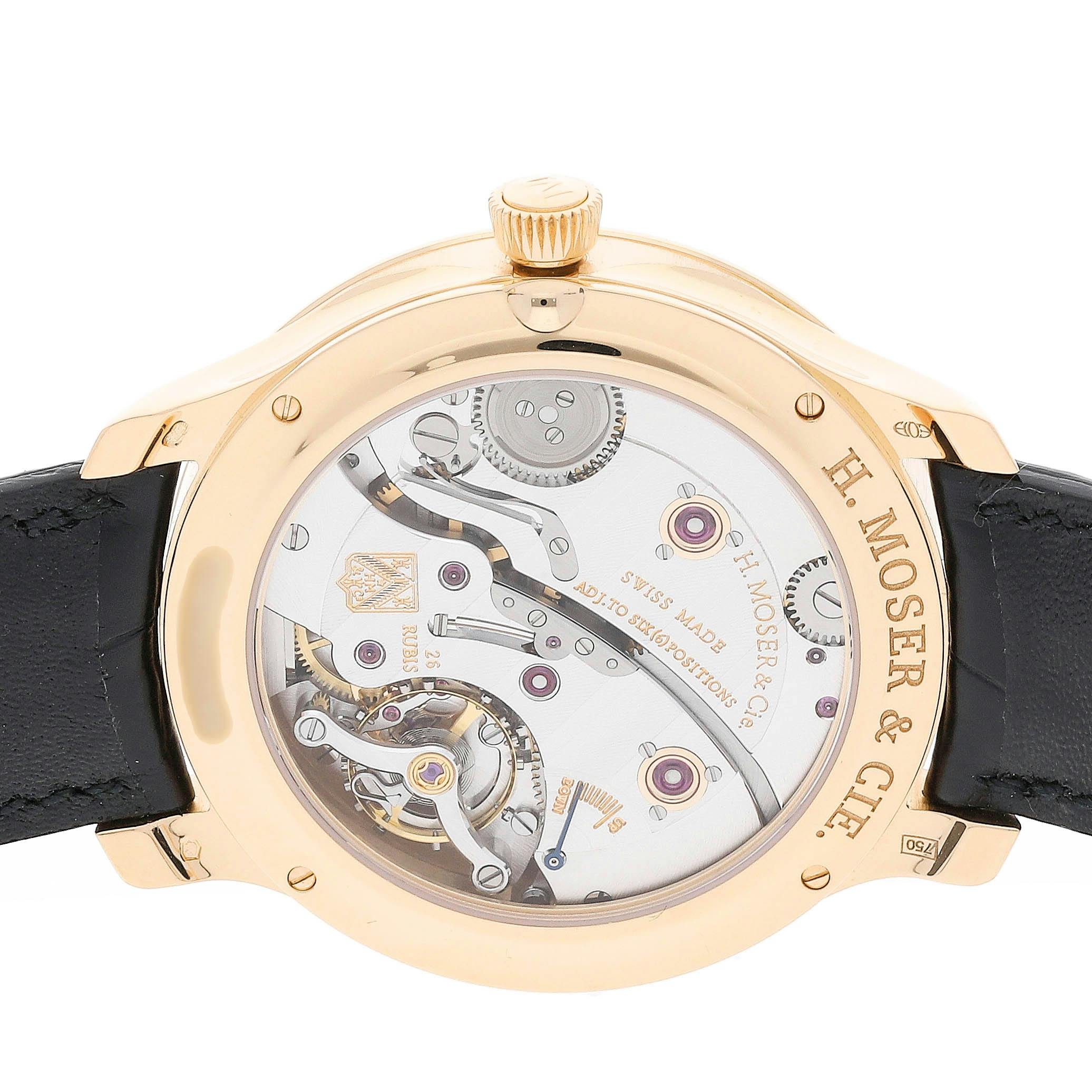 Pre Owned H. Moser Cie Monard Centre Seconds 343.505 013