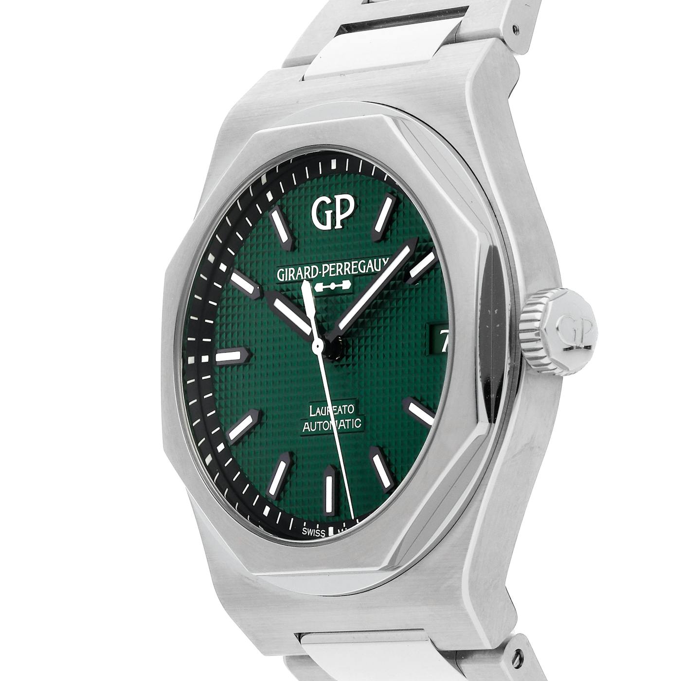 PreOwned Girard Perregaux Laureato 810101131531CM WatchBox