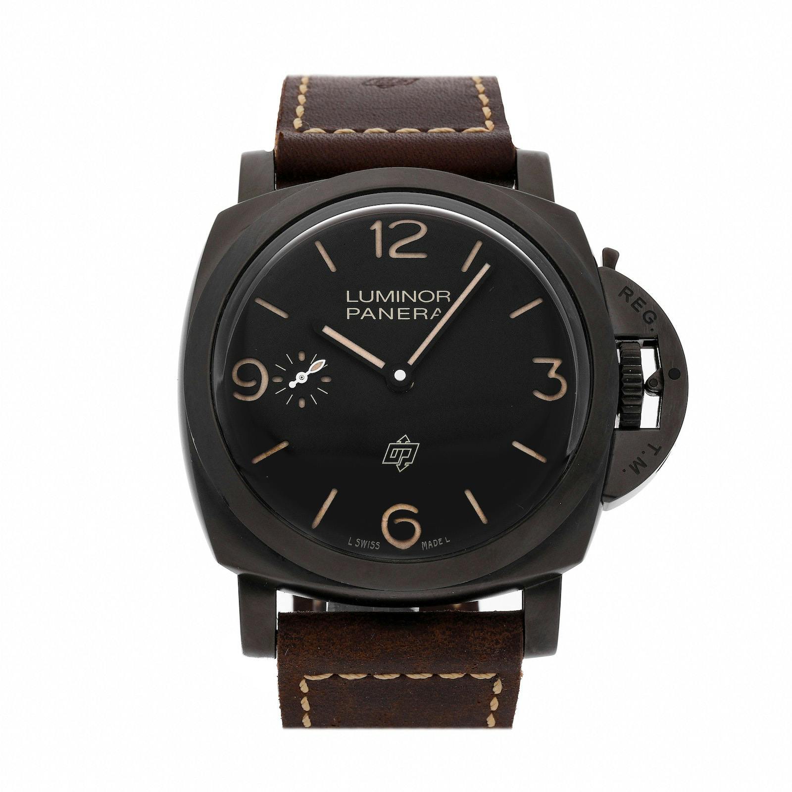 Pre Owned Panerai Luminor 1950 Logo 3 Days PAM 617 Govberg