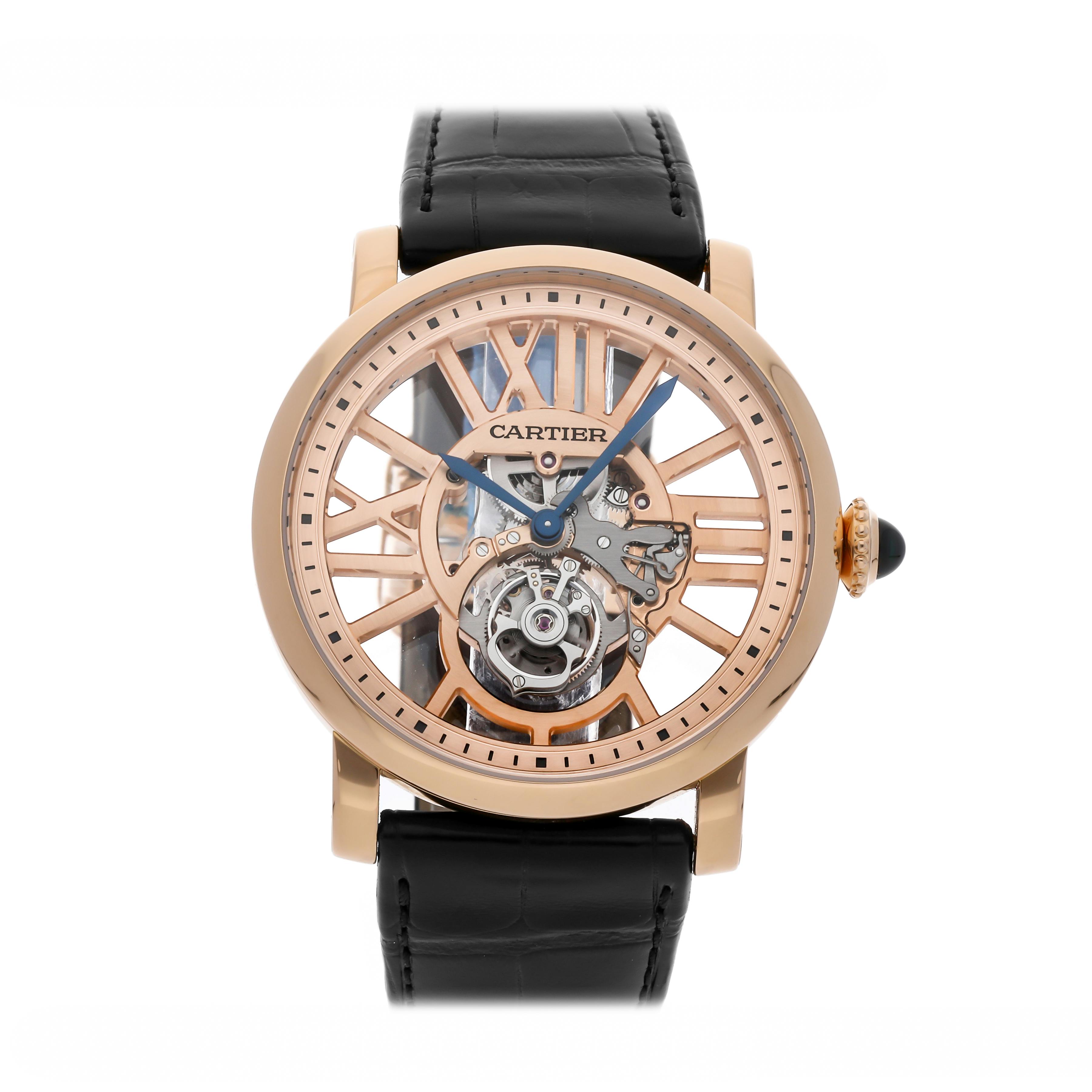 Cartier tourbillon online skeleton