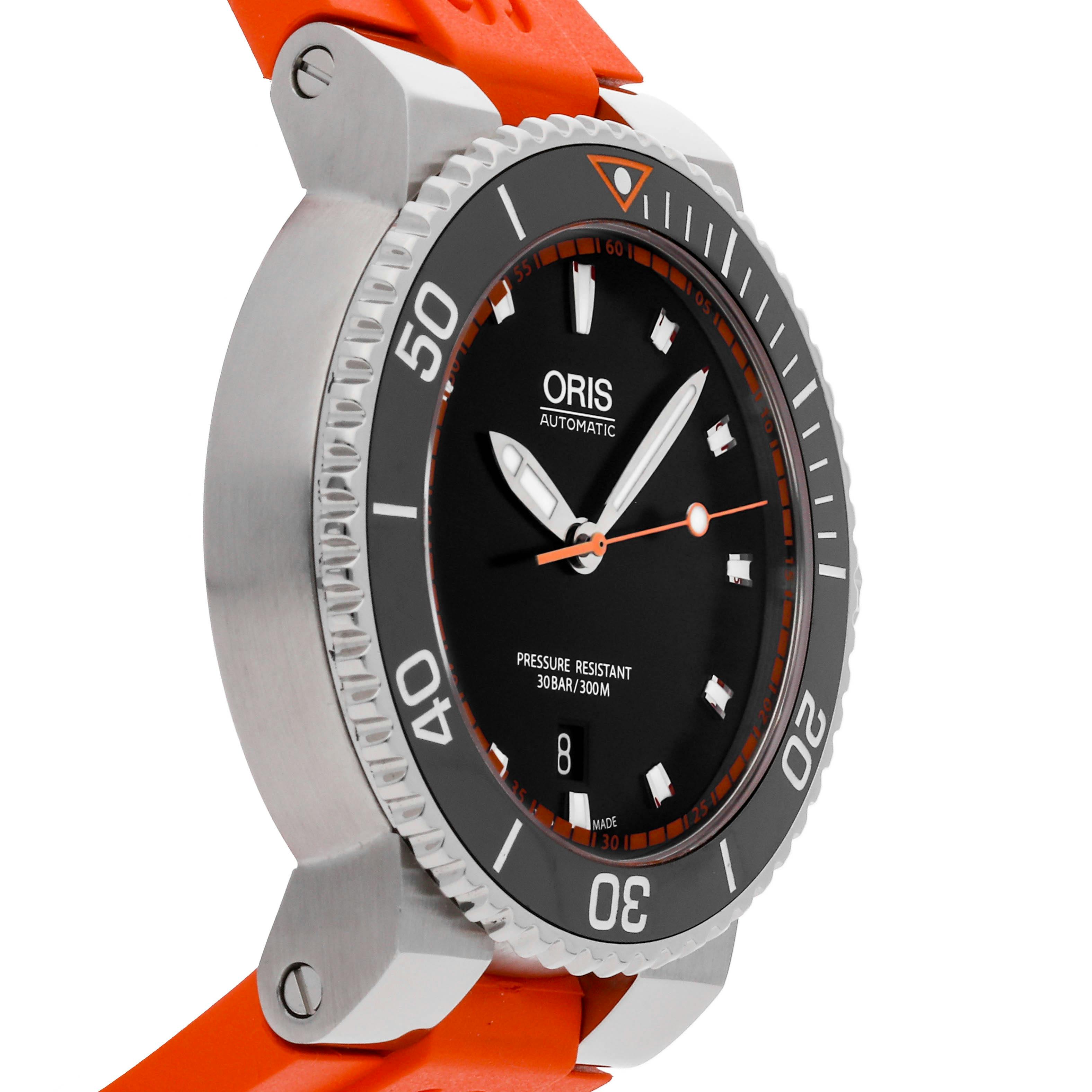 Pre Owned Oris Aquis Date 01 733 7653 4128 07 4 26 32EB Govberg