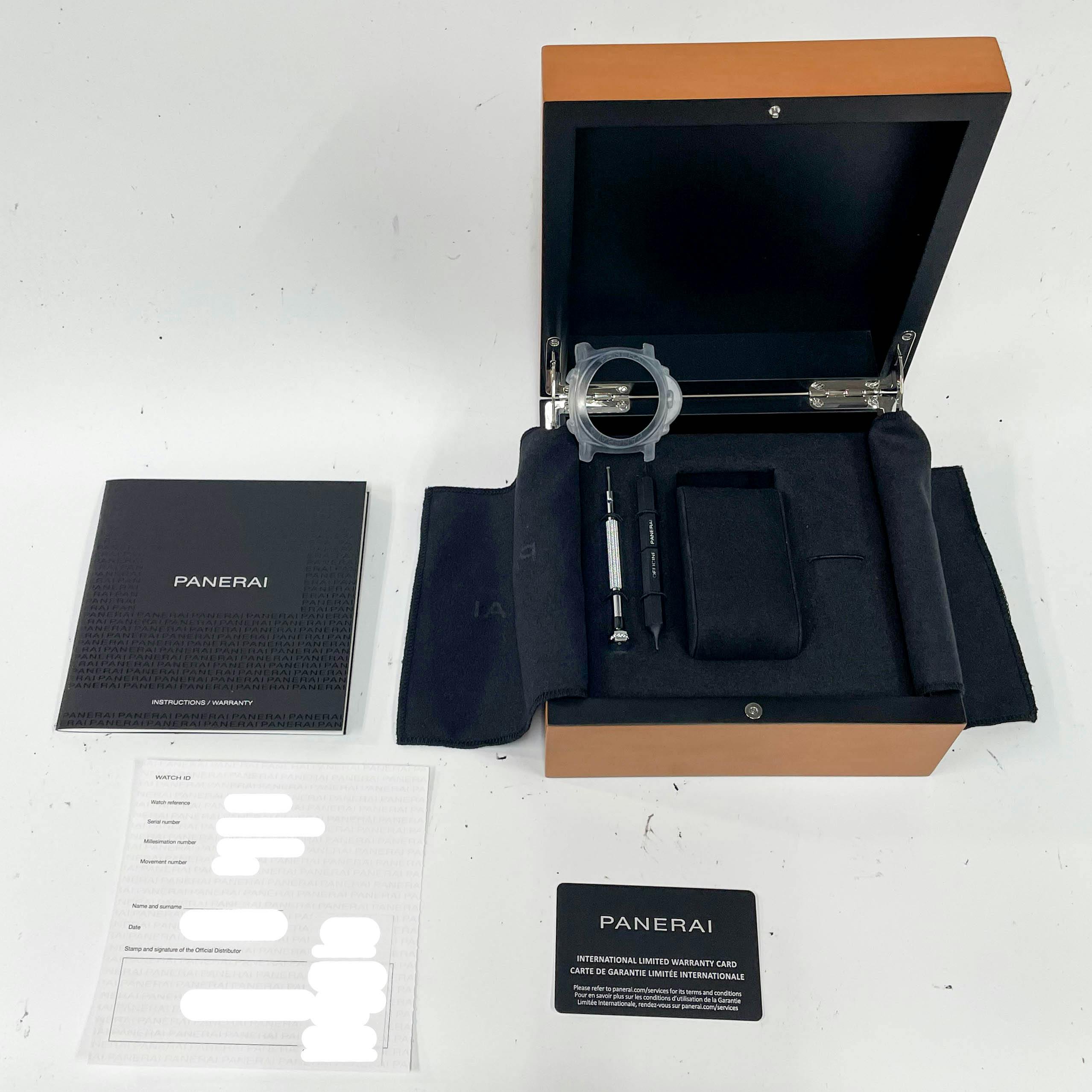 Pre Owned Panerai Luminor GMT ION Special Edition PAM 1177 WatchBox