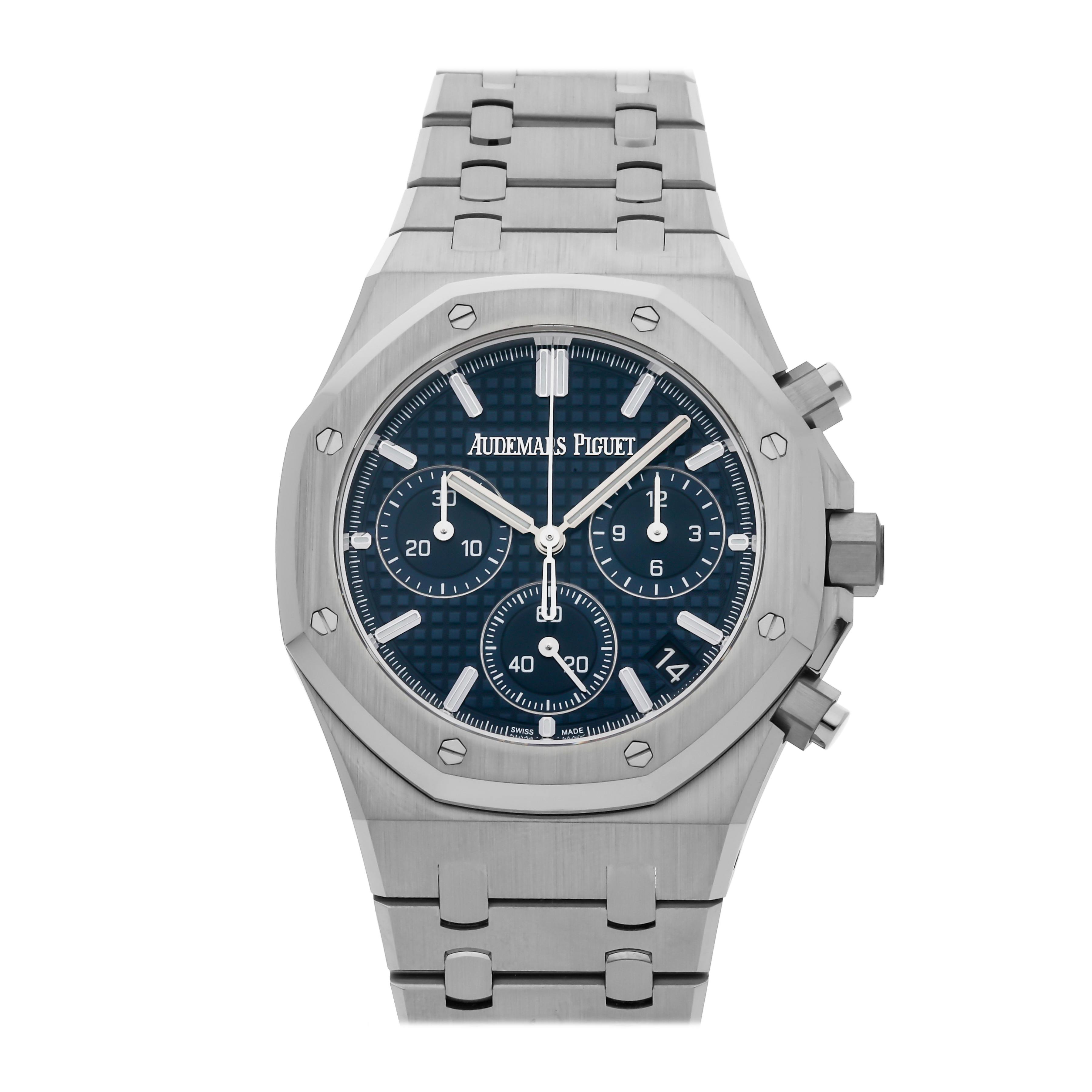 Audemars Piguet Royal Oak Watches | ref 15500ST.OO.1220ST.03 | 15500ST -  Grande Tapisserie | The Watch Club