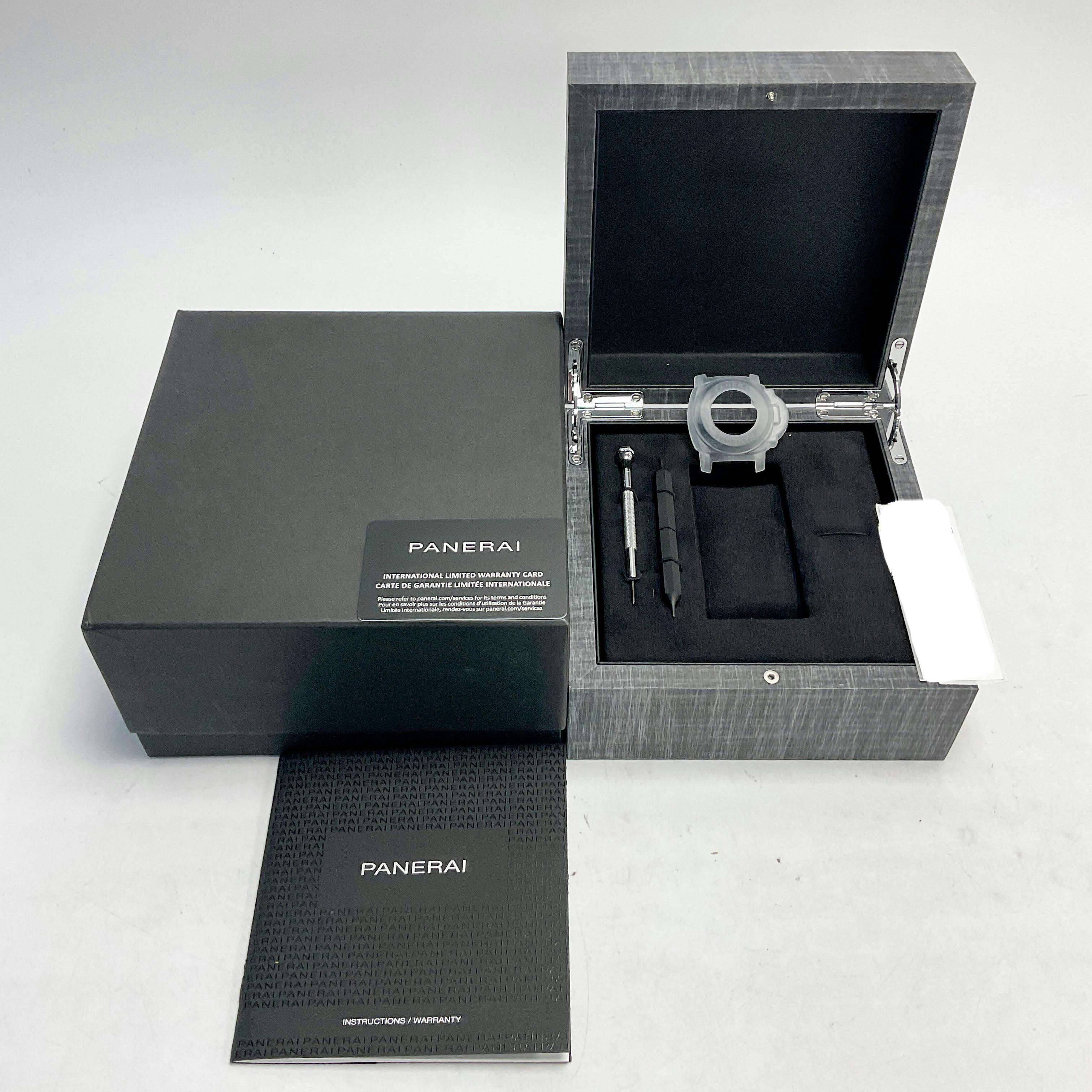 Pre Owned Panerai Luminor Luna Rossa GMT PAM 1096 Govberg Jewelers