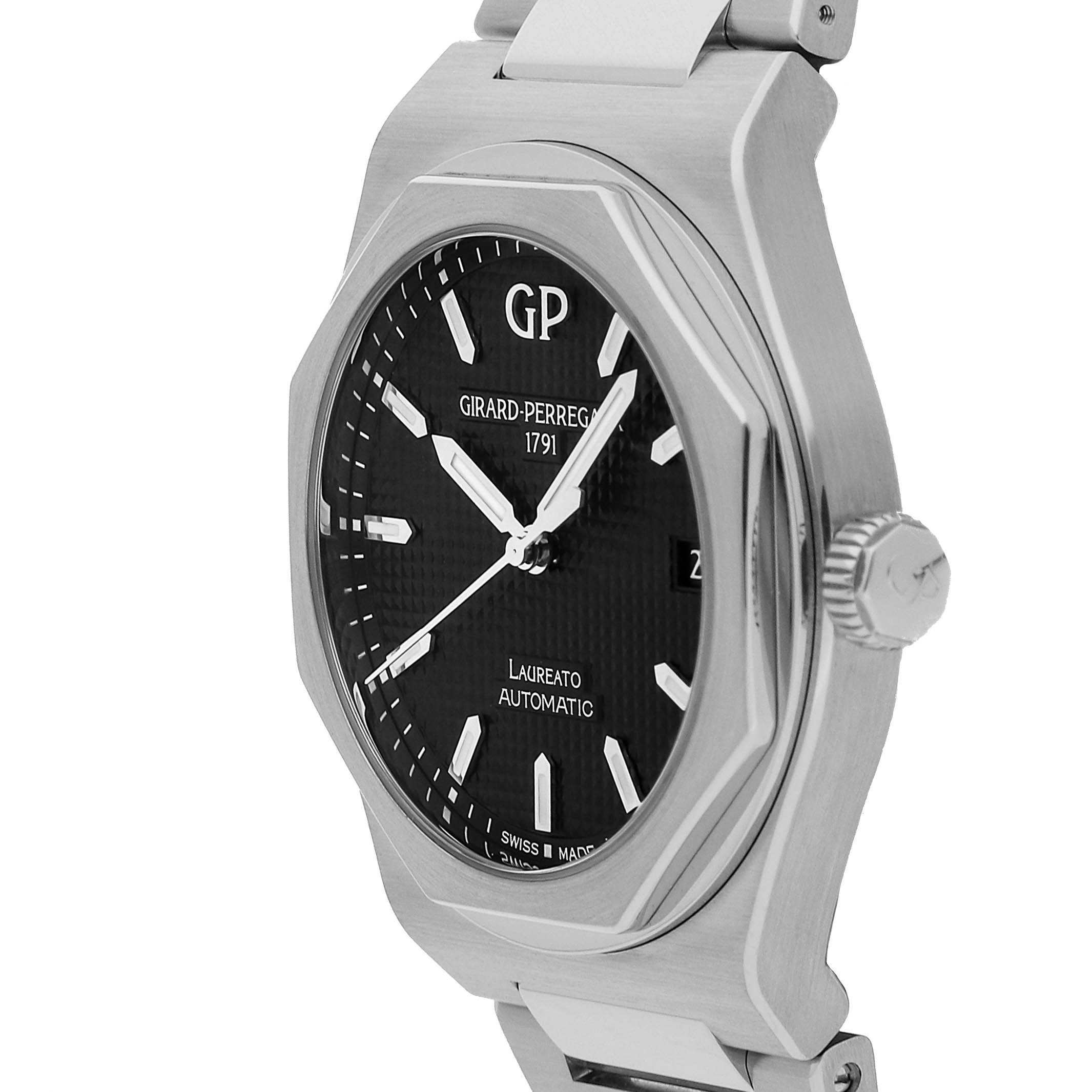 Pre Owned Girard Perregaux Laureato 81005 11 632 11A Govberg