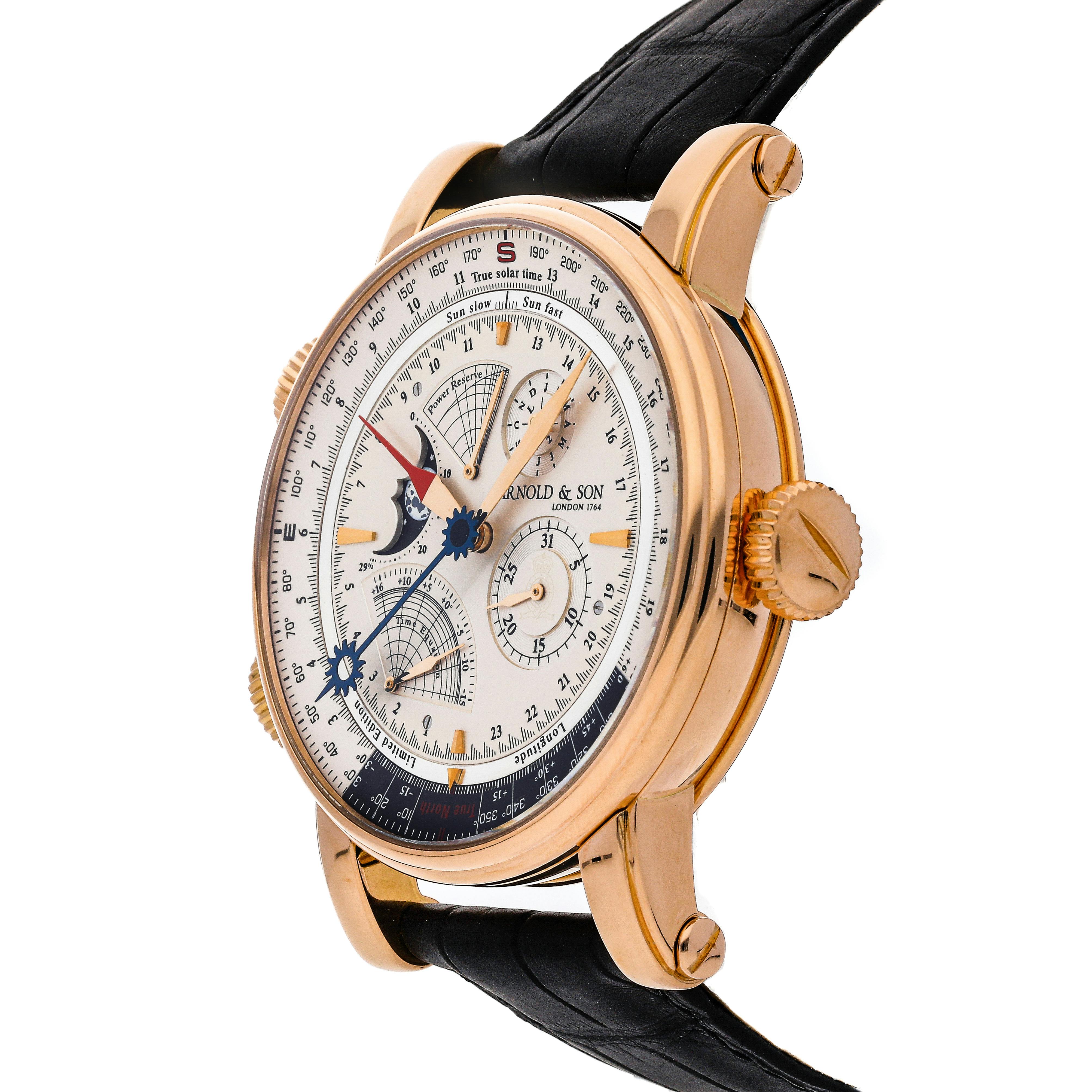 Pre-Owned Arnold & Son Instrument Collection True North Perpetual 