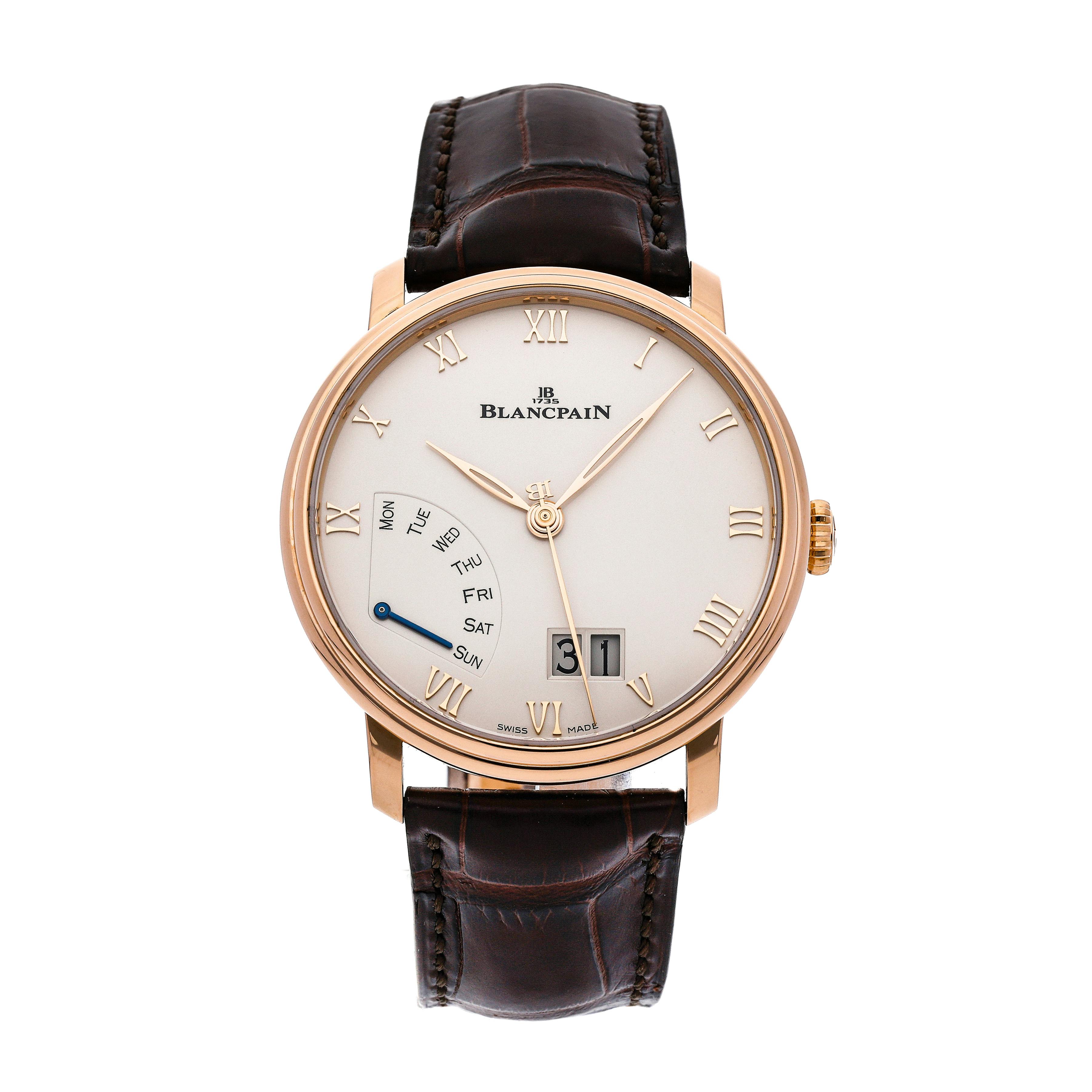 Blancpain villeret hotsell retrograde seconds