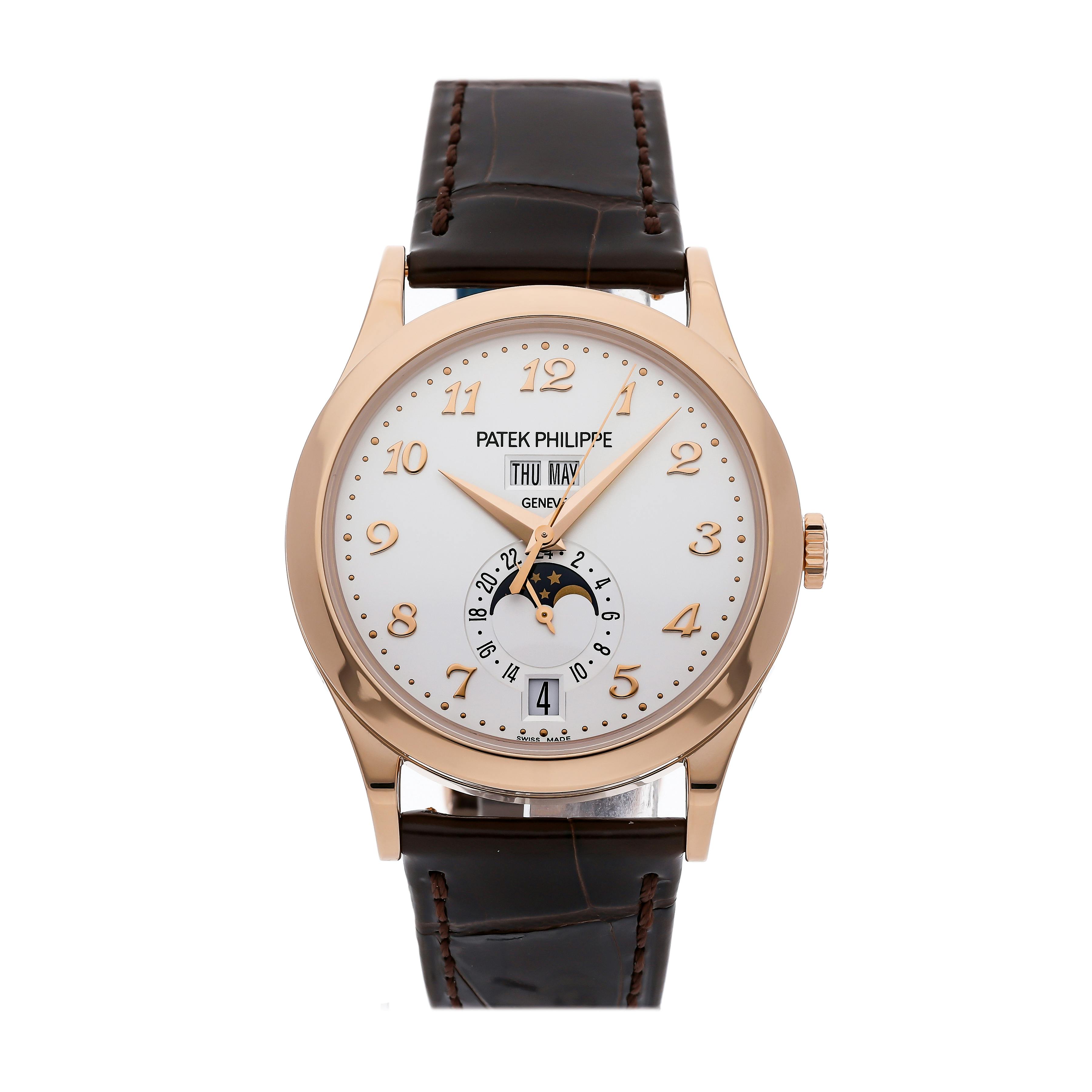 Pre Owned Patek Philippe Complications Annual Calendar Moon Phase