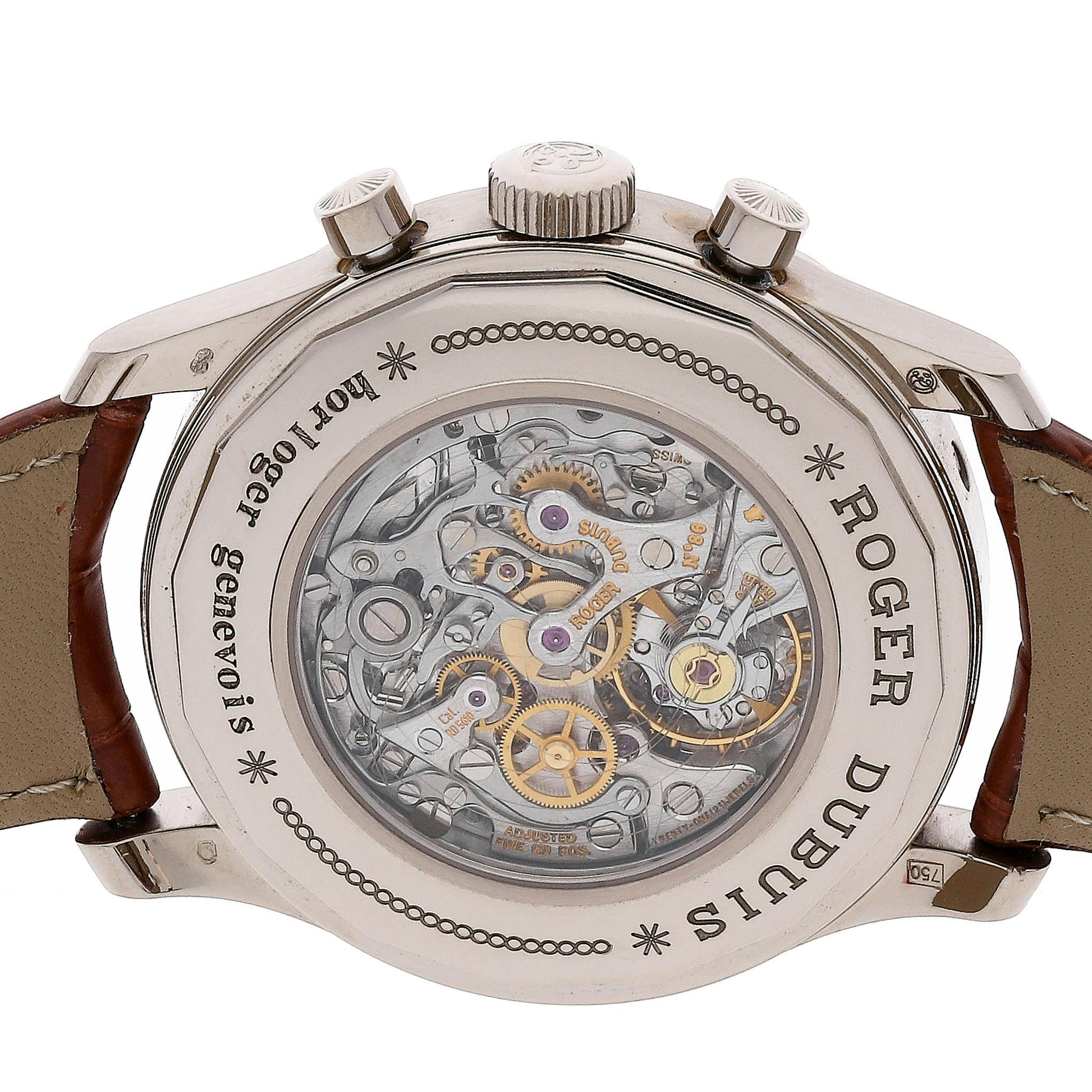 Pre-Owned Roger Dubuis Hommage Retrograde Perpetual Calendar H43 