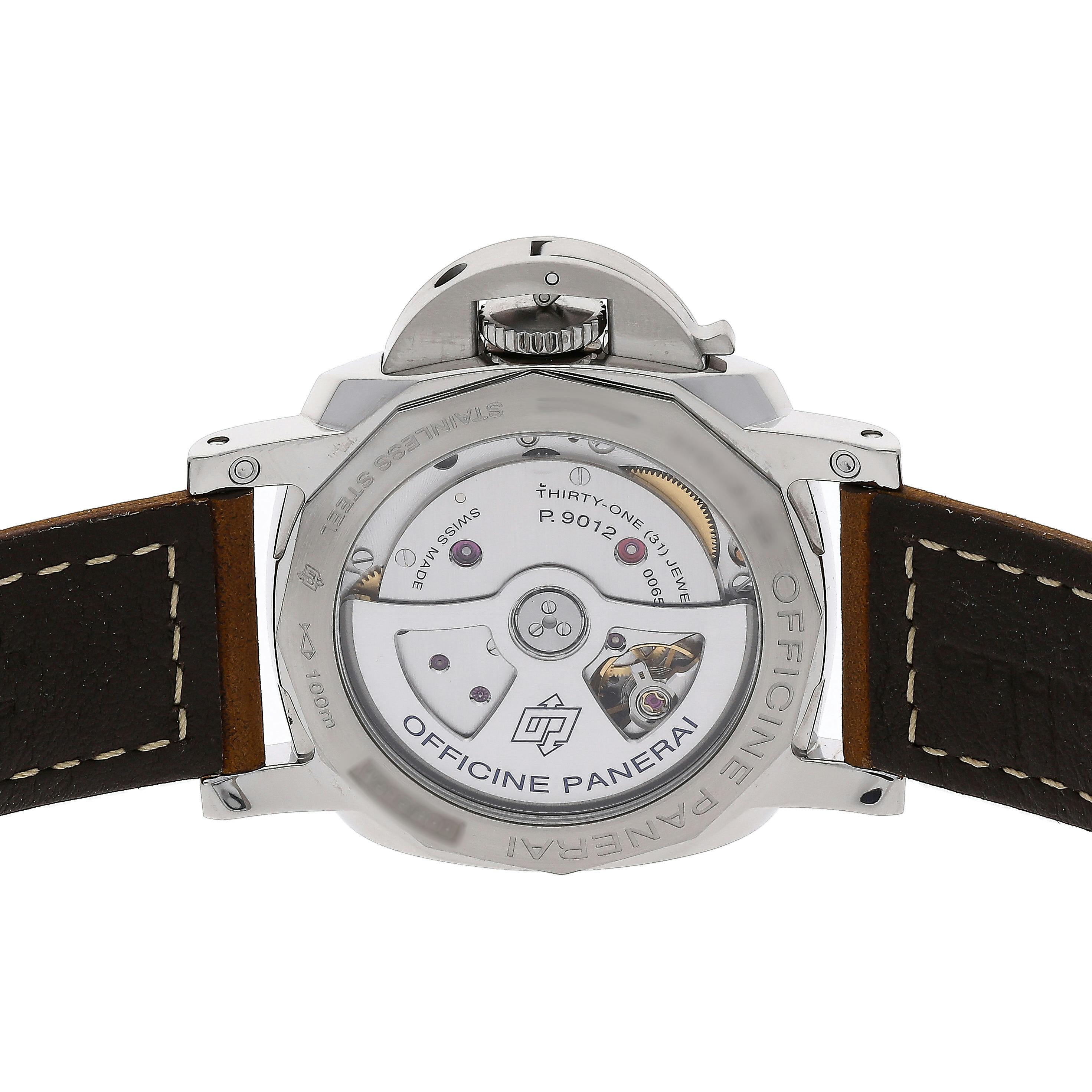 Pre Owned Panerai Luminor 1950 3 Days GMT Power Reserve PAM 1537