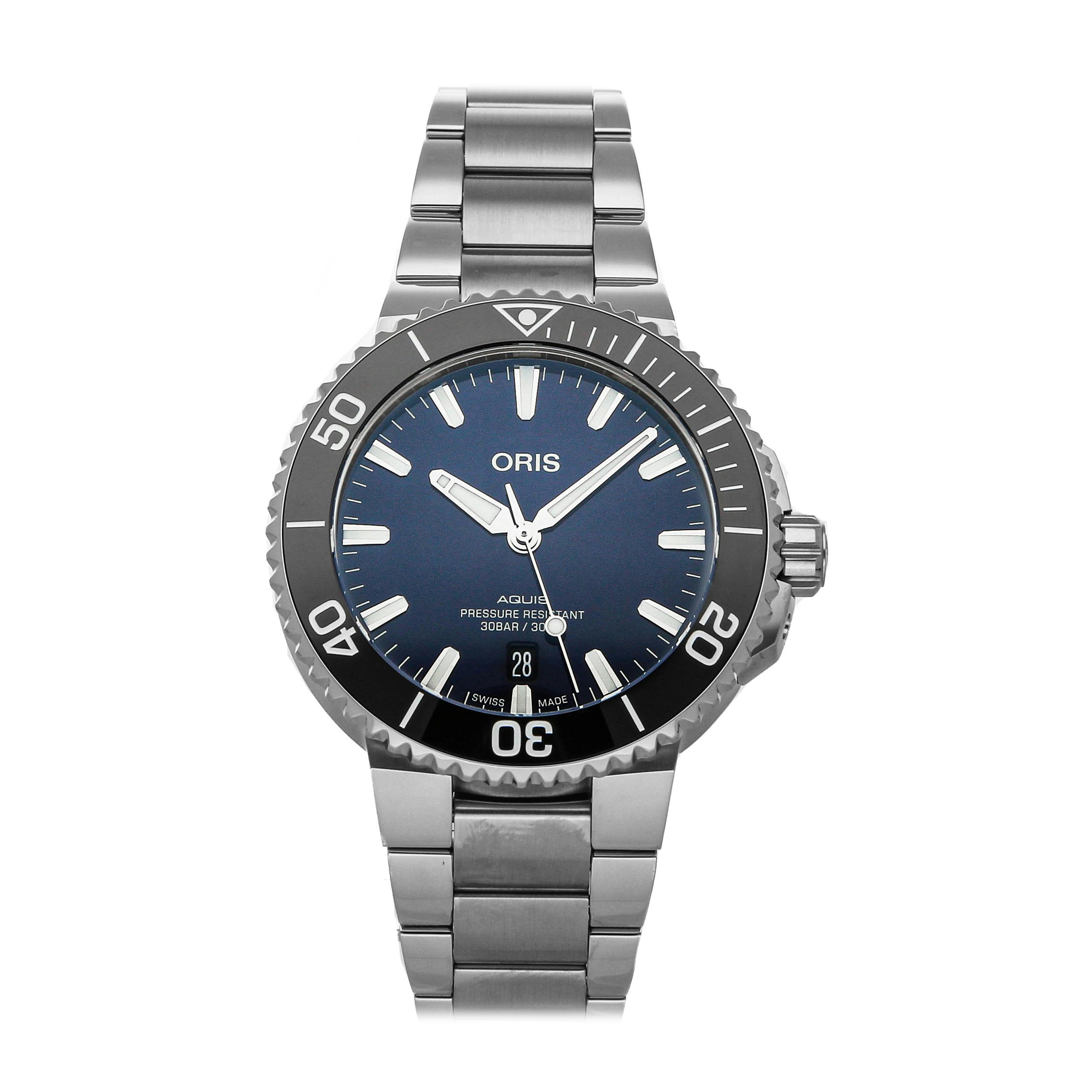 Pre Owned Oris Aquis Date 01 733 7766 4135 07 8 22 05PEB Govberg