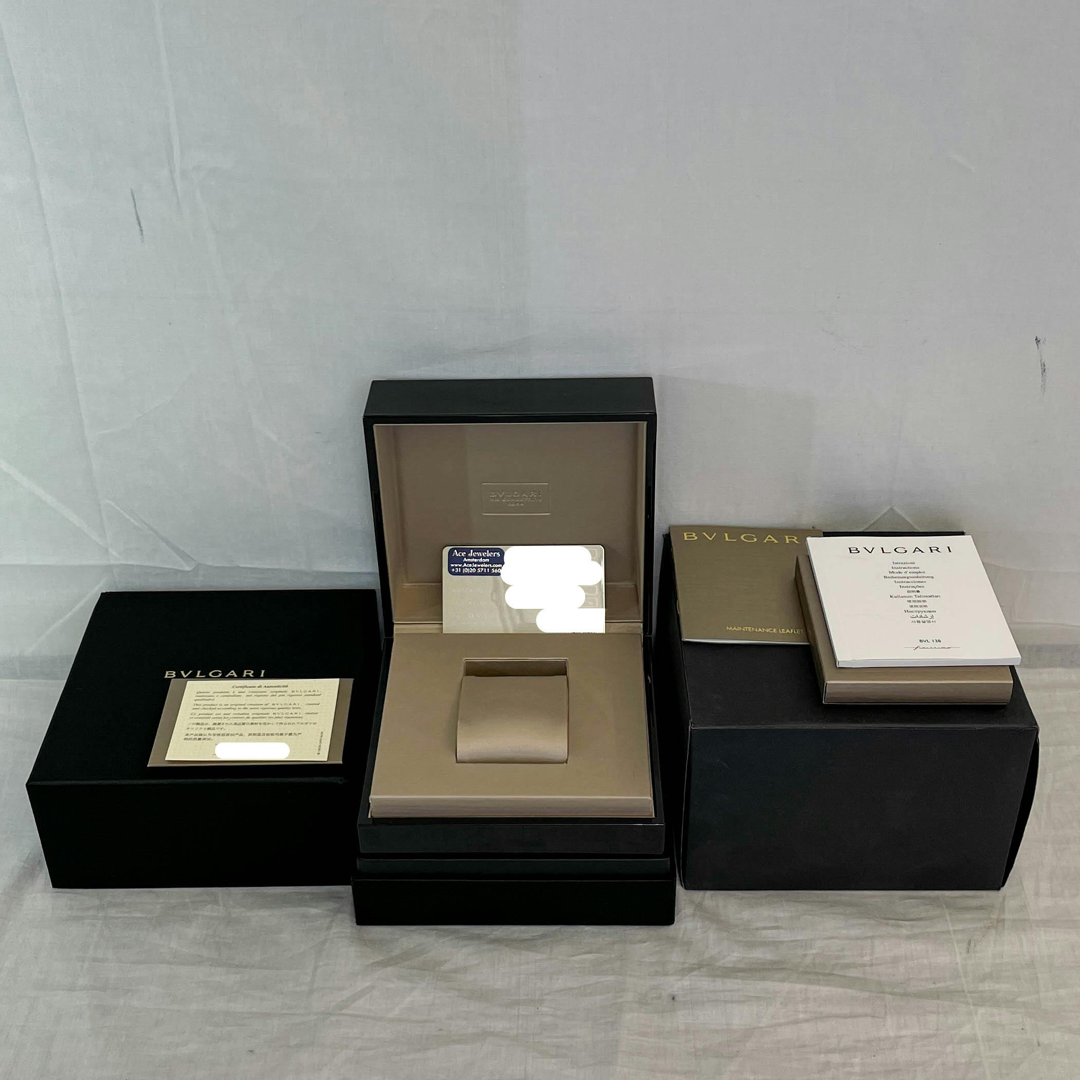 Bvlgari watch box hot sale