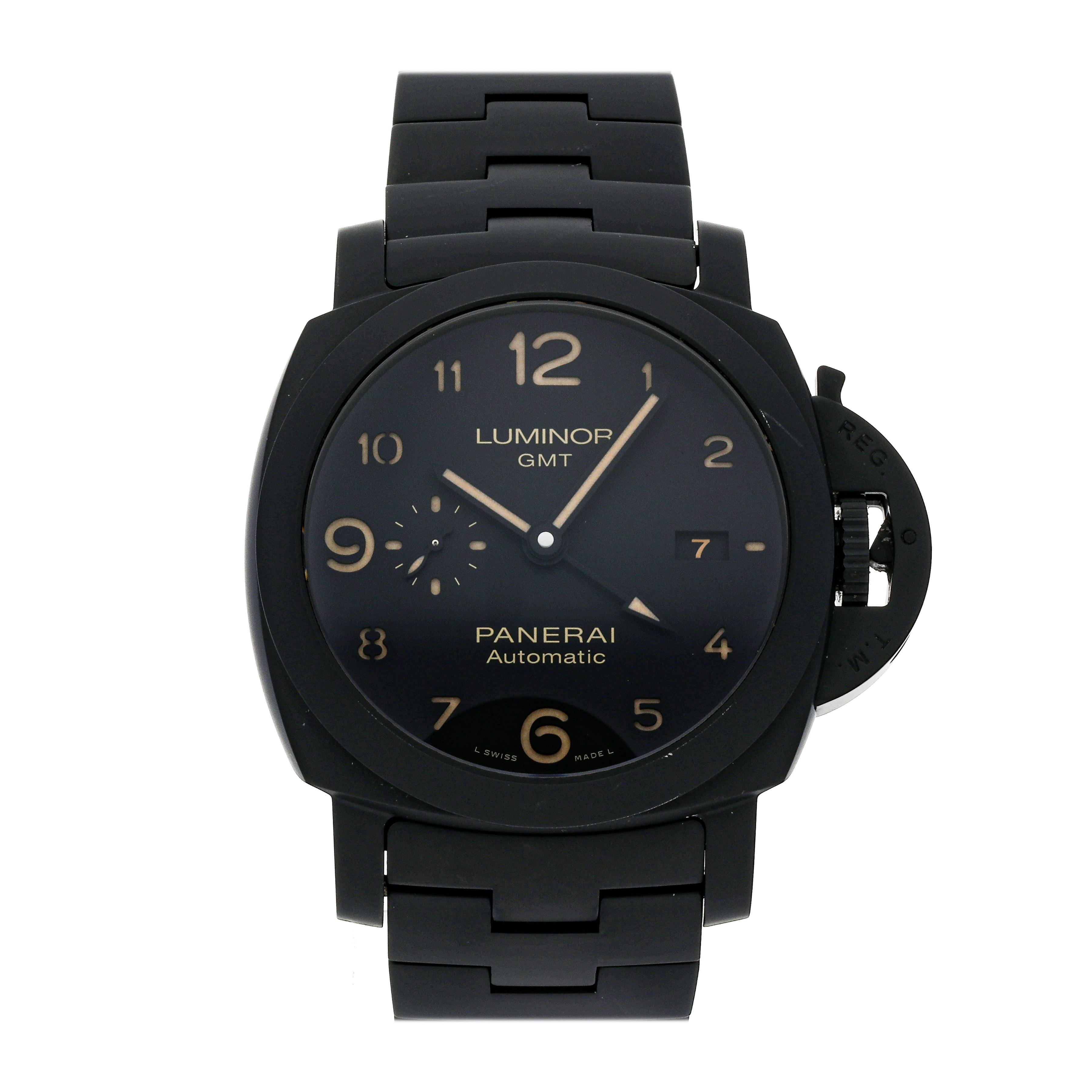 Panerai Luminor 1950 3 Days GMT Tuttonero PAM 1438 Govberg Jewelers