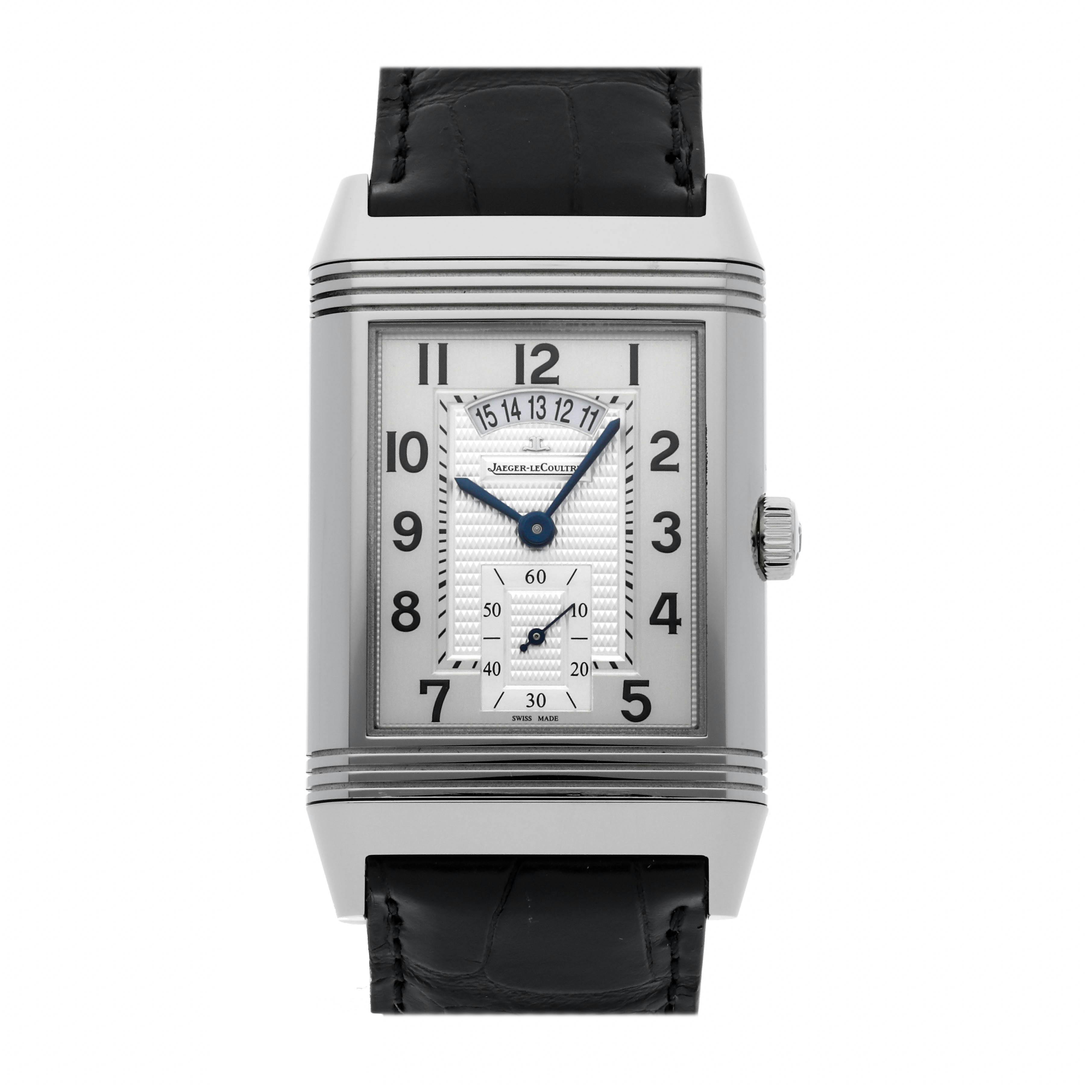 Pre owned jaeger outlet lecoultre reverso duo