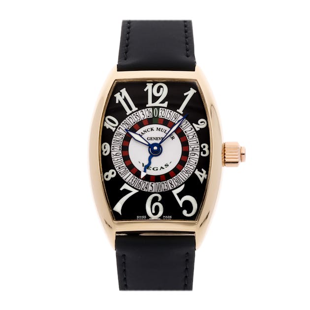 Pre-Owned Franck Muller Cintree Curvex Vegas 5850VEGAS BLK