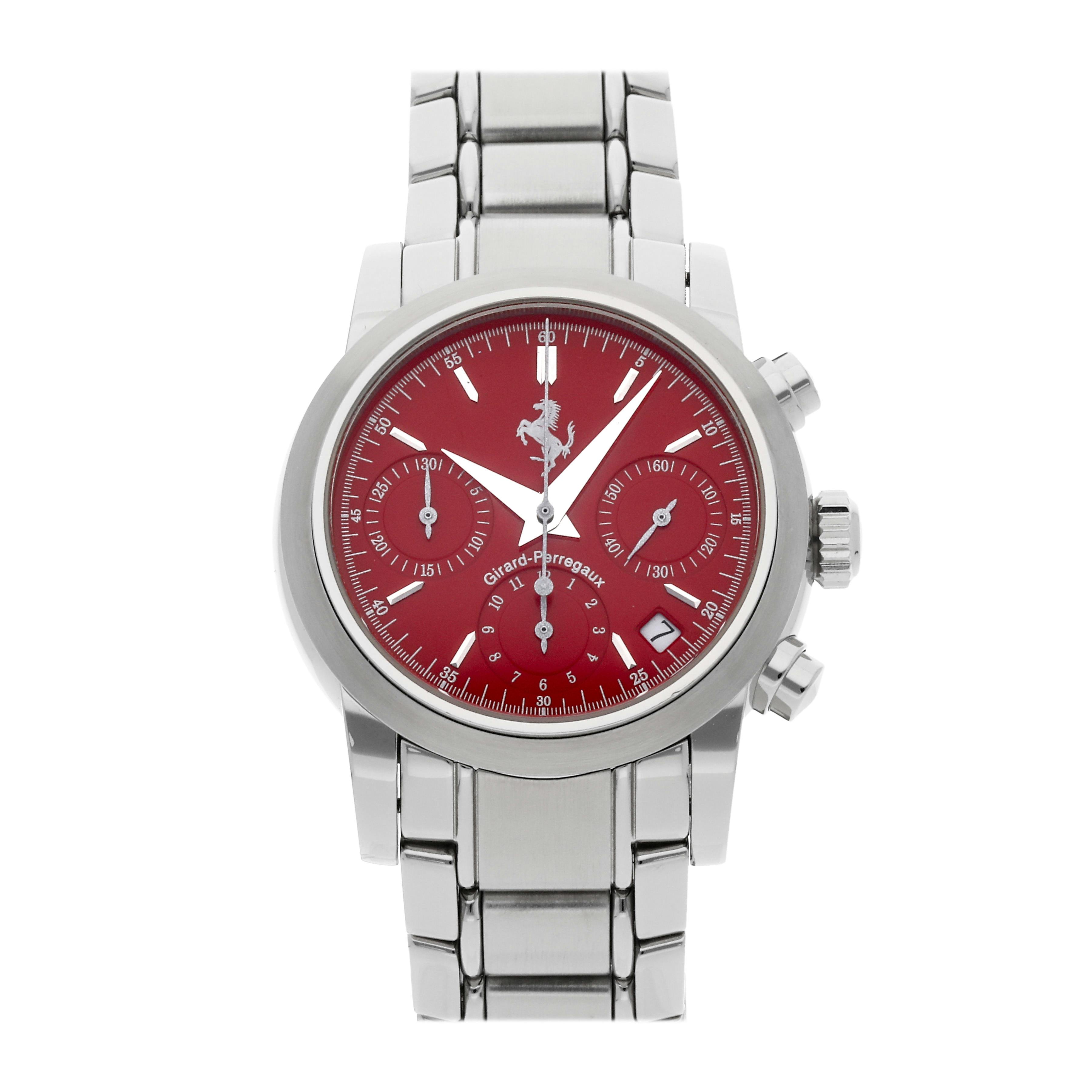 Pre Owned Girard Perregaux Ferrari Chronograph 8020 RED Govberg