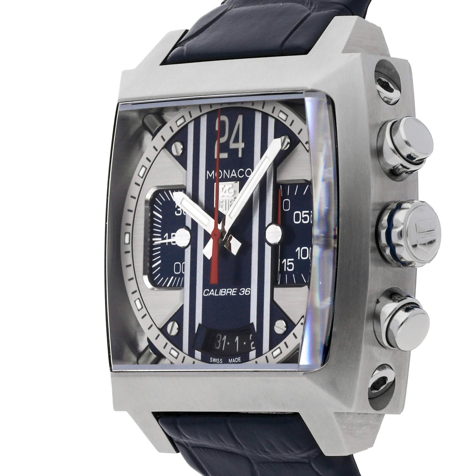 Pre-owned Tag Heuer Monaco 24 Calibre 36 - Pre-owned Watches