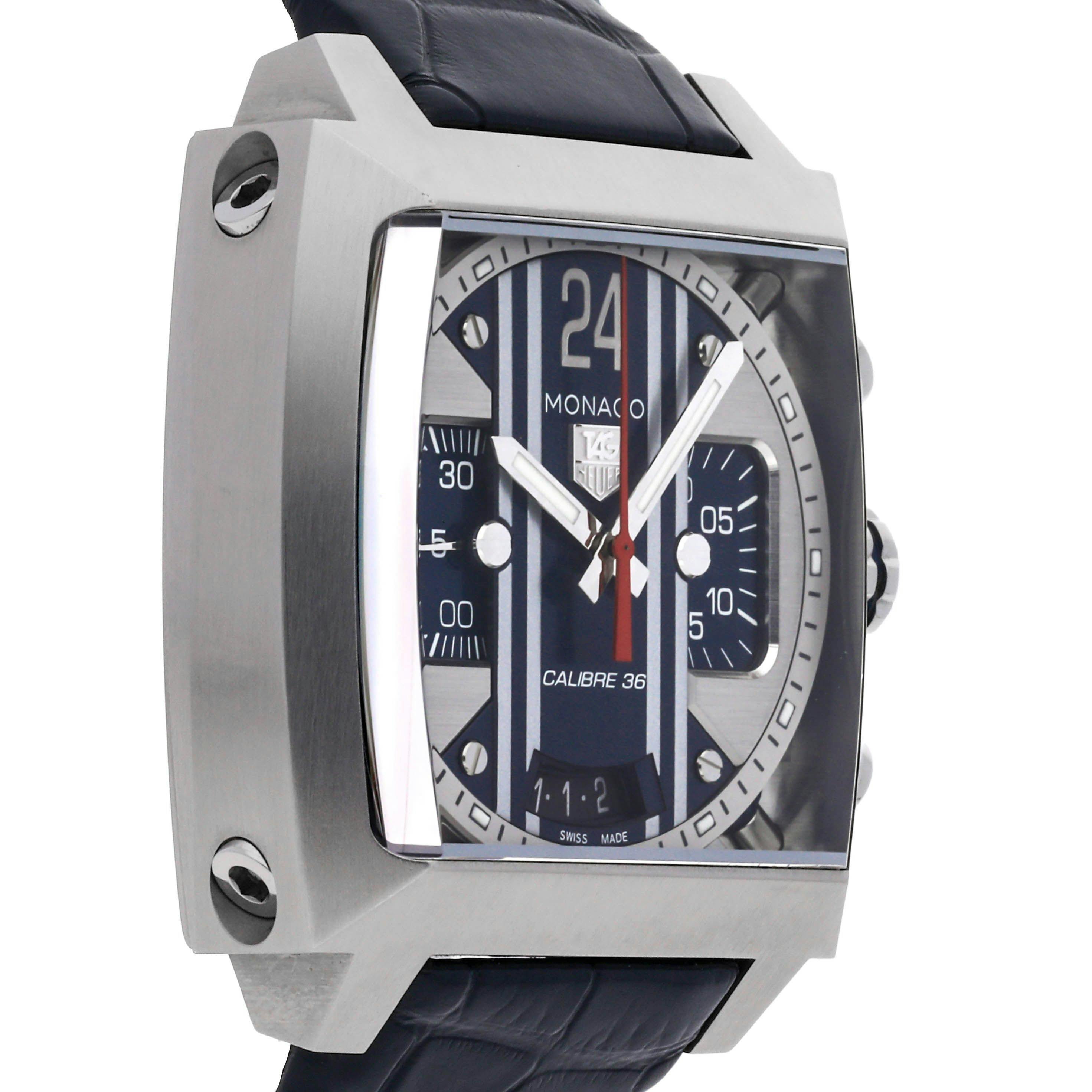 Pre Owned Tag Heuer Monaco 24 Steve McQueen Chronograph CAL5111