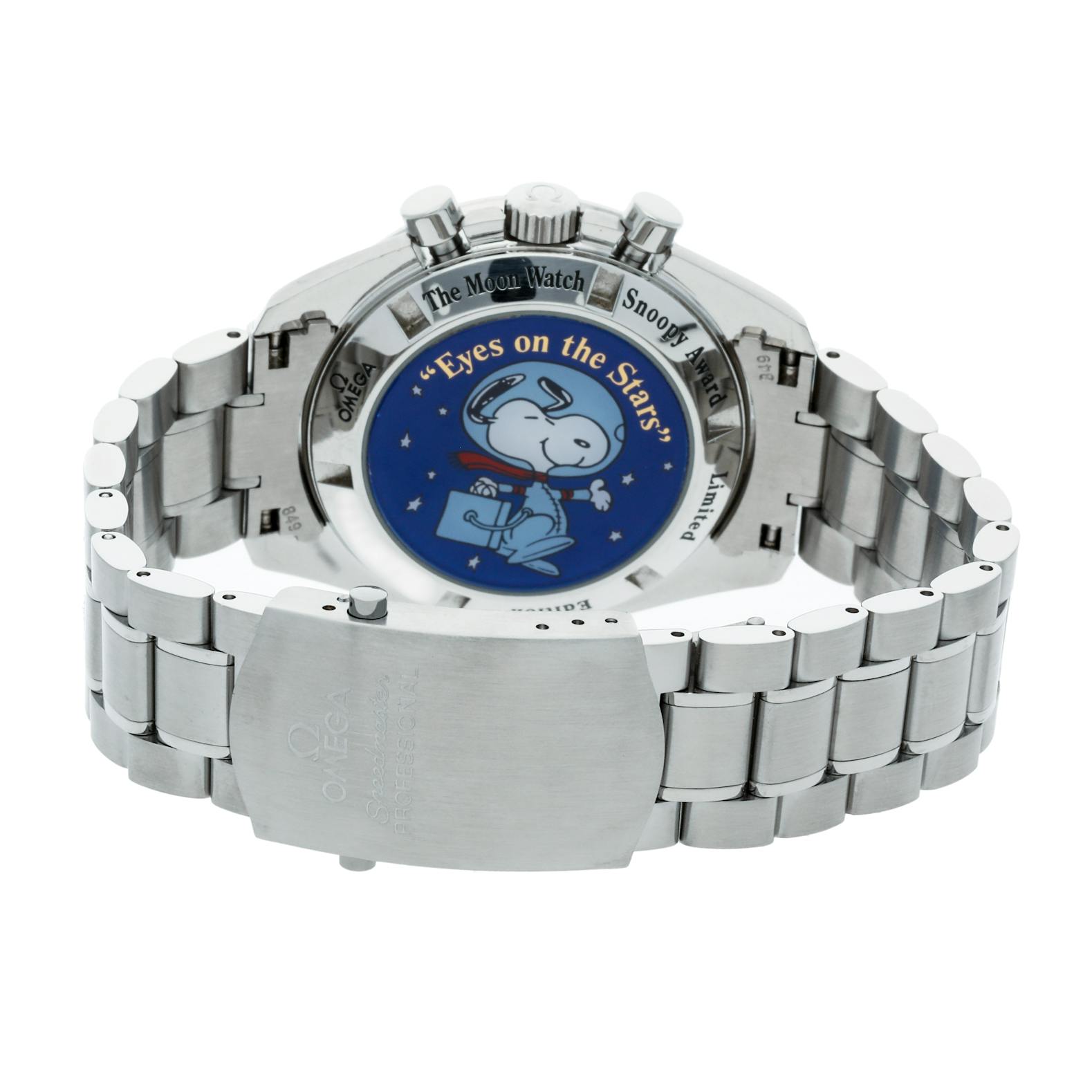 Omega Speedmaster Professional Snoopy Moonwatch Steel Mens Watch 3578.51.00 Box Card