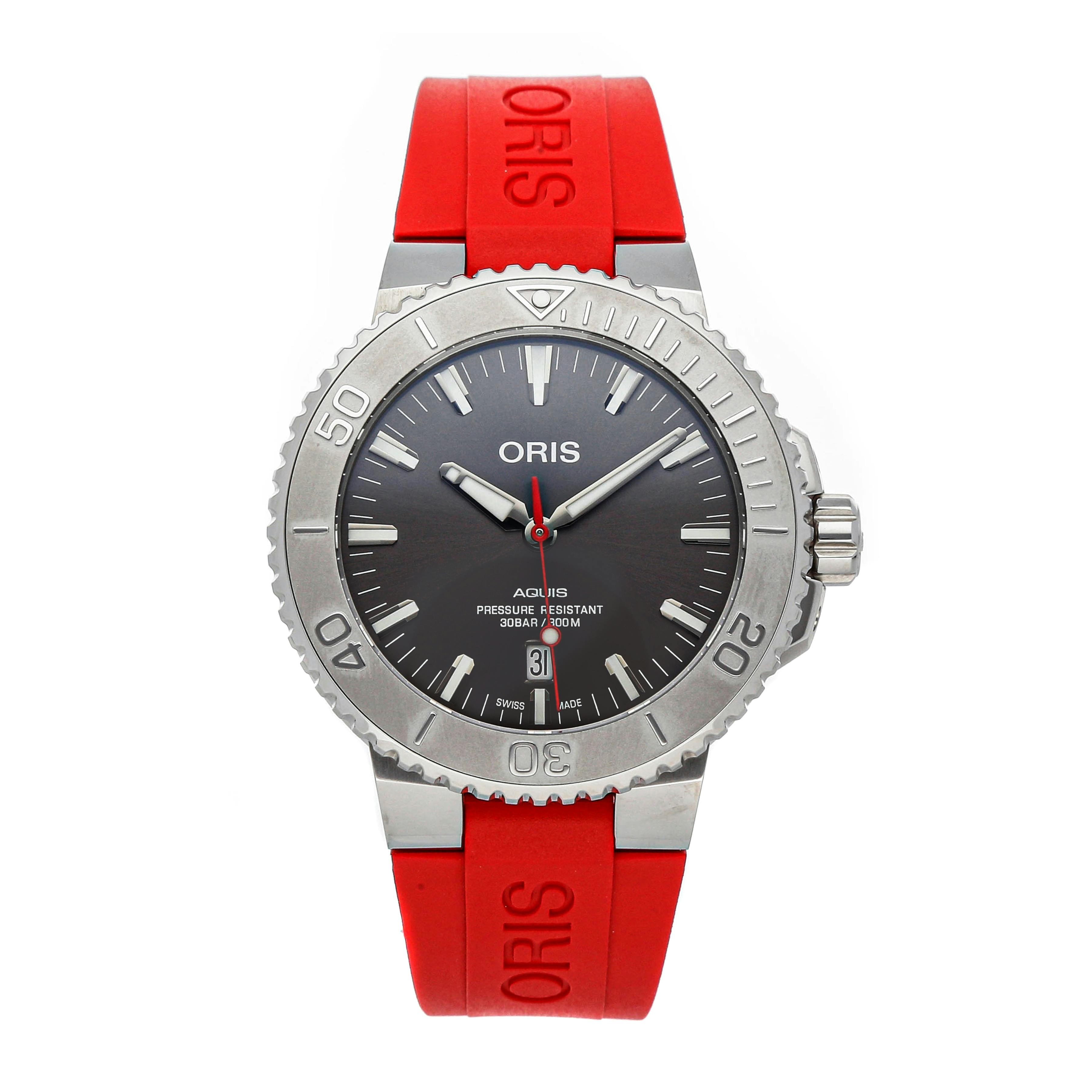 Pre Owned Oris Aquis Date 01 733 7730 4153 07 4 24 66EB WatchBox