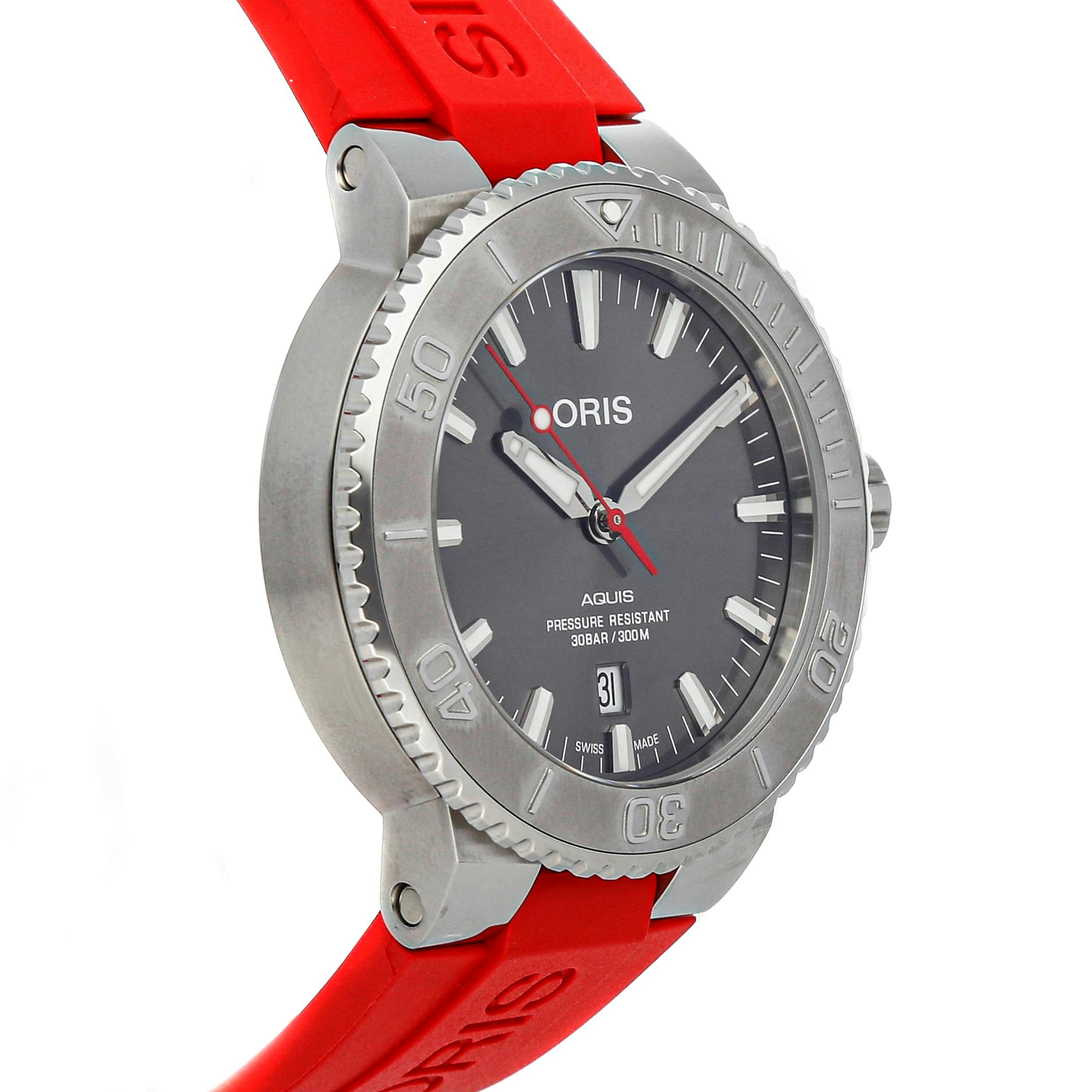 Pre Owned Oris Aquis Date 01 733 7730 4153 07 4 24 66EB WatchBox