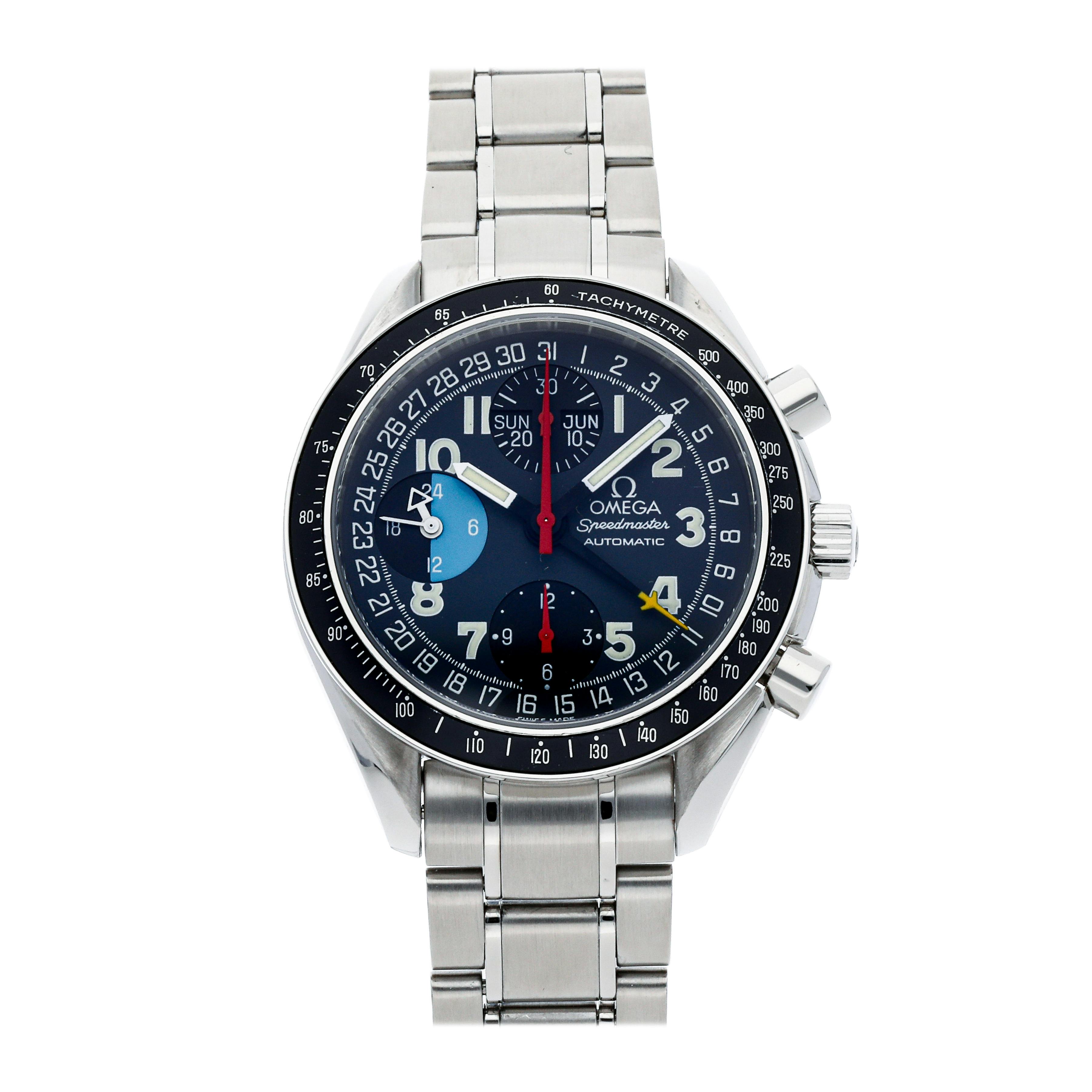 Pre Owned Omega Speedmaster Day Date Chronograph 3520.53.00