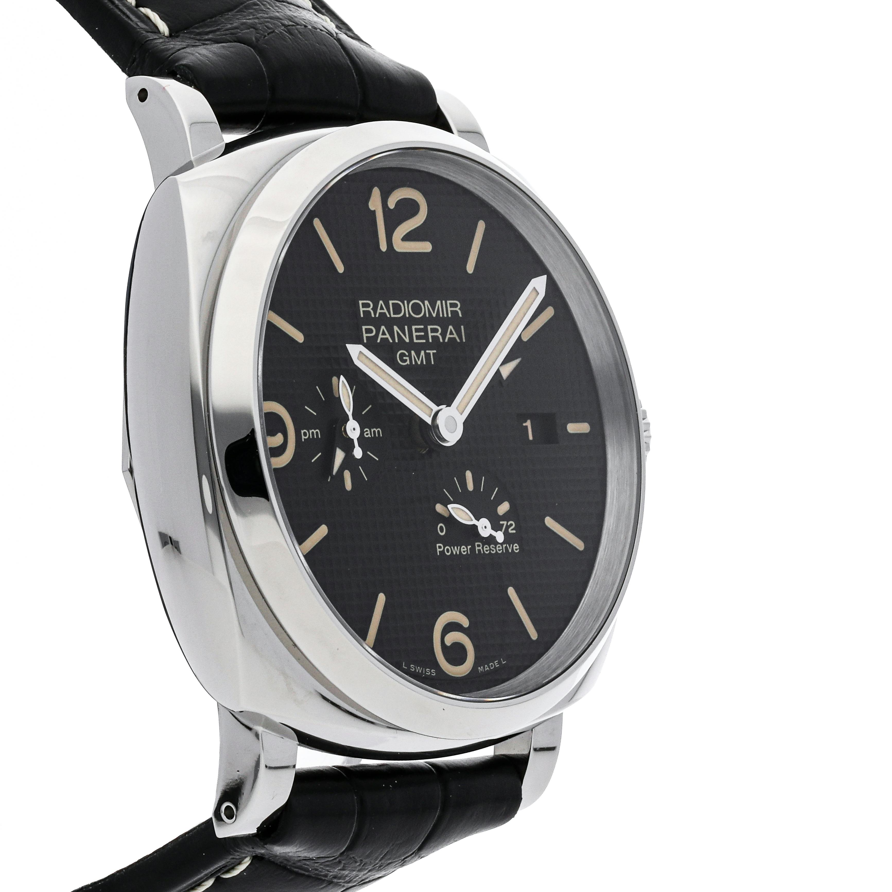 Pre Owned Panerai Radiomir GMT Power Reserve PAM 628 WatchBox