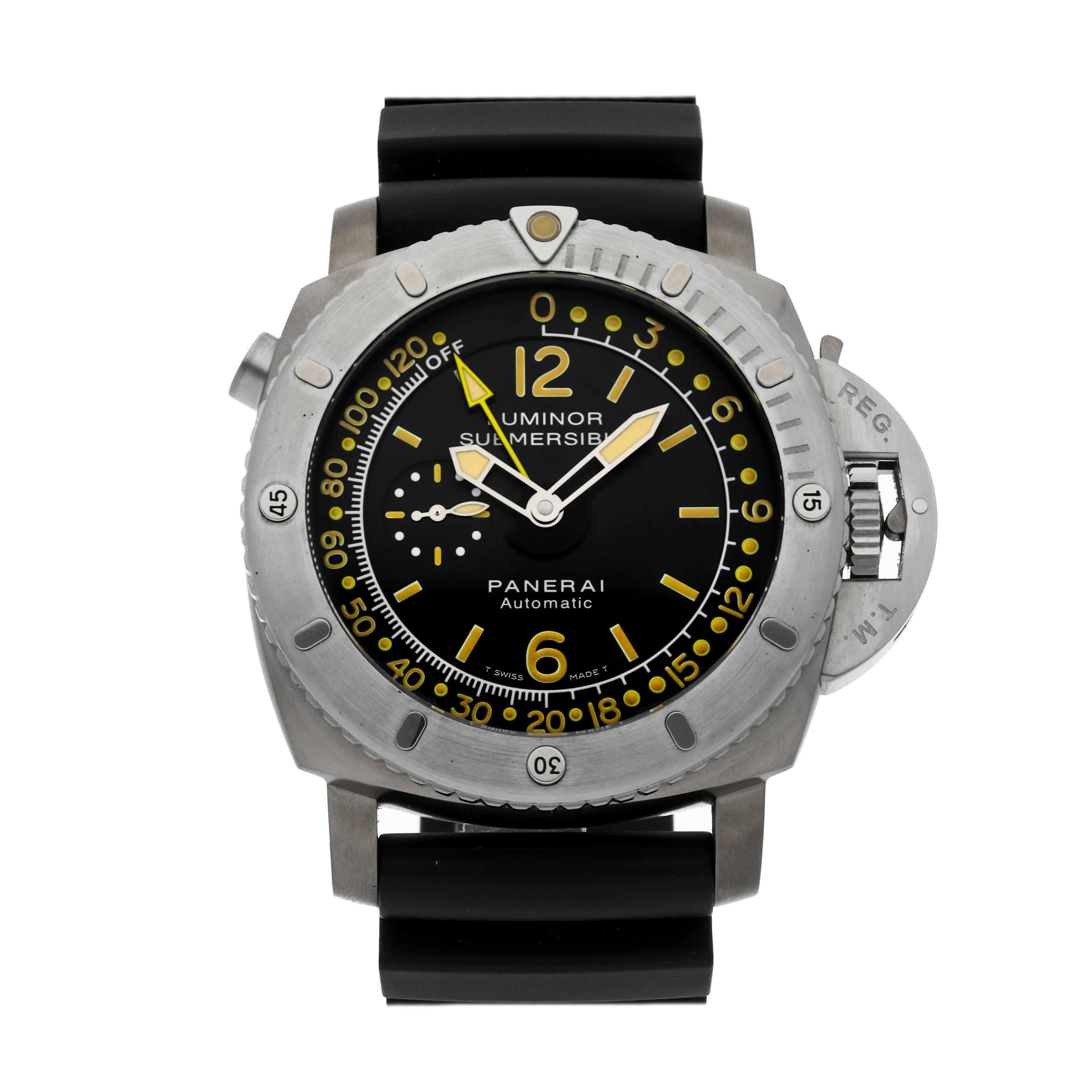 Pre Owned Panerai Luminor 1950 Submersible Depth Gauge PAM 193