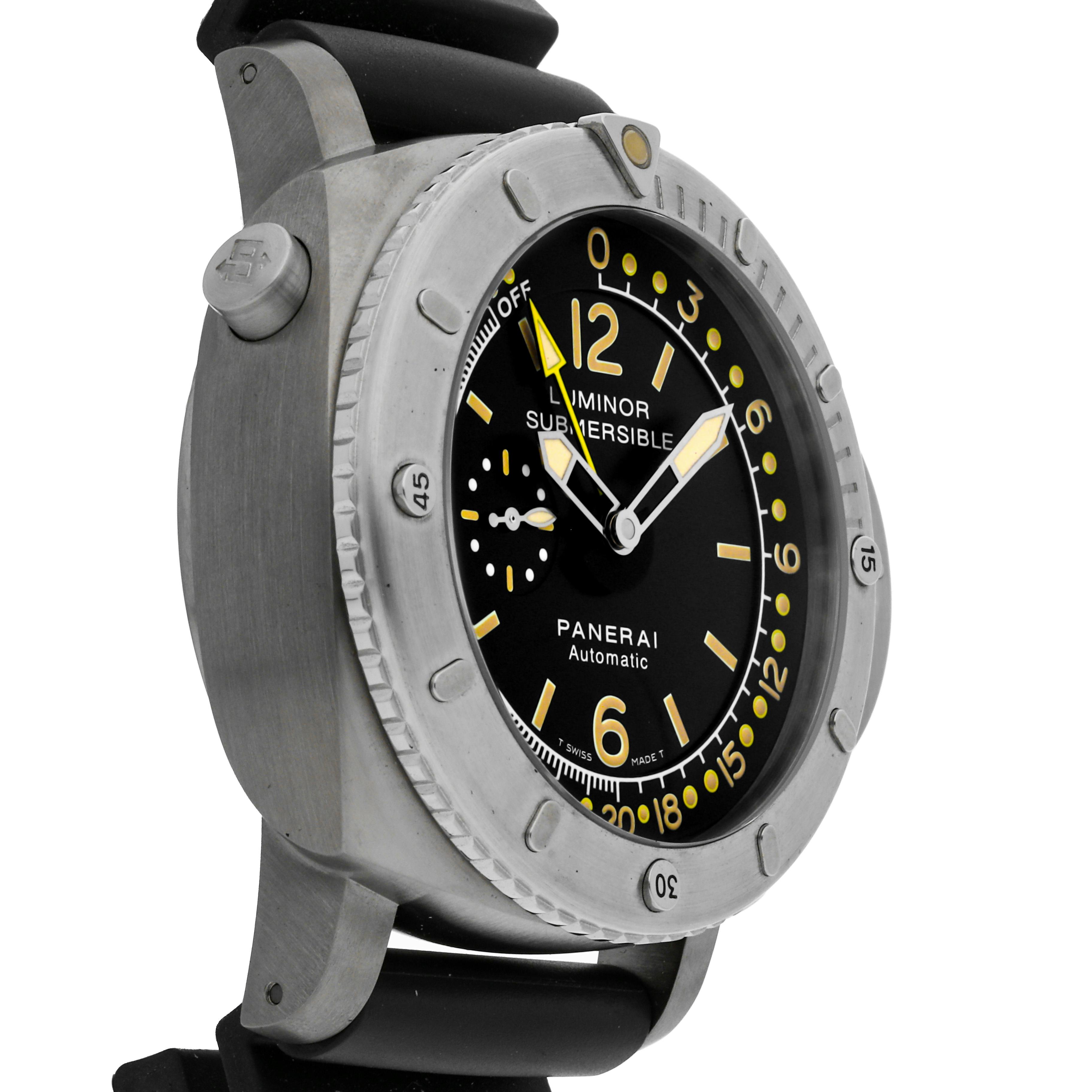 Pre Owned Panerai Luminor 1950 Submersible Depth Gauge PAM 193