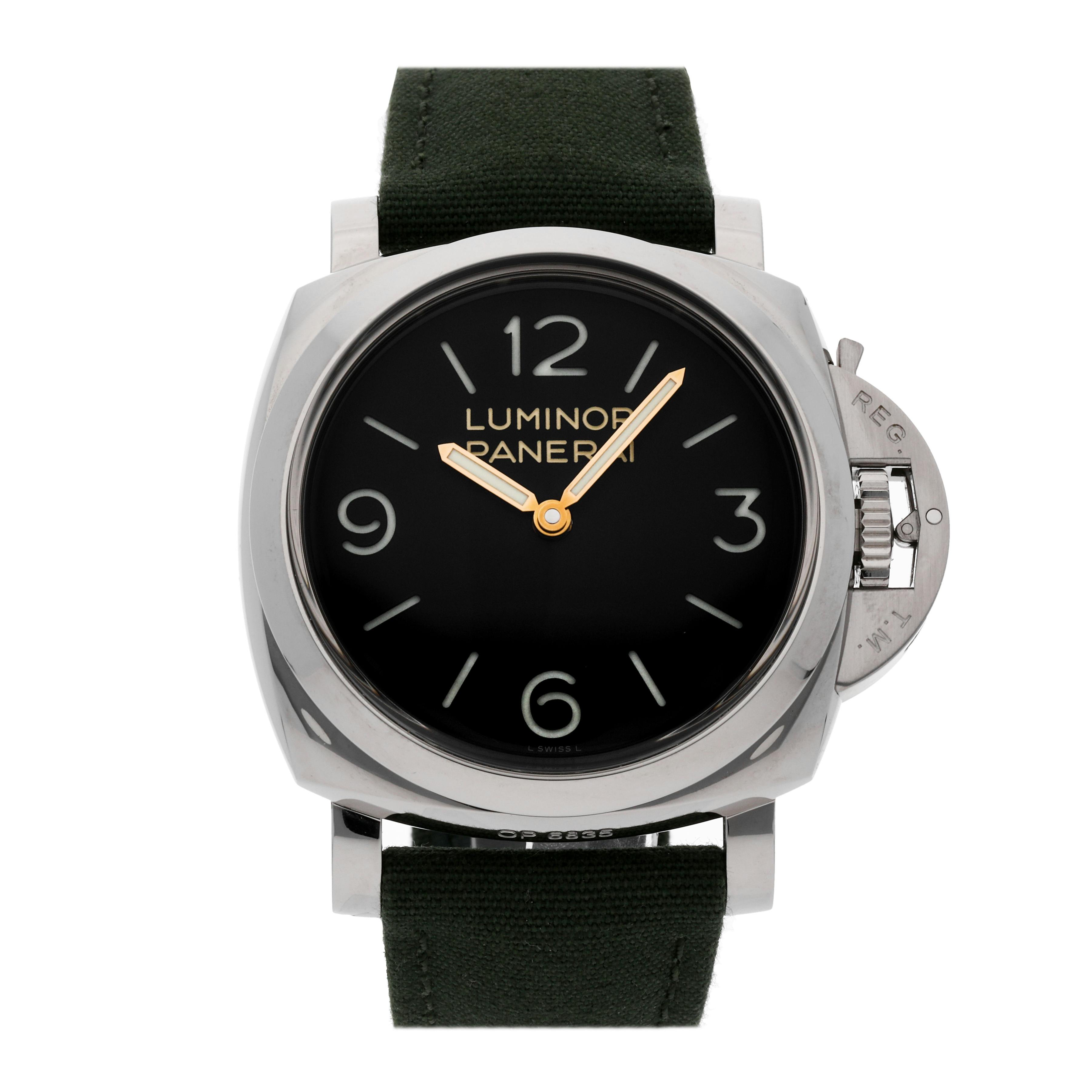 Pre Owned Panerai Luminor 1950 3 Days Acciaio PAM 606 Govberg