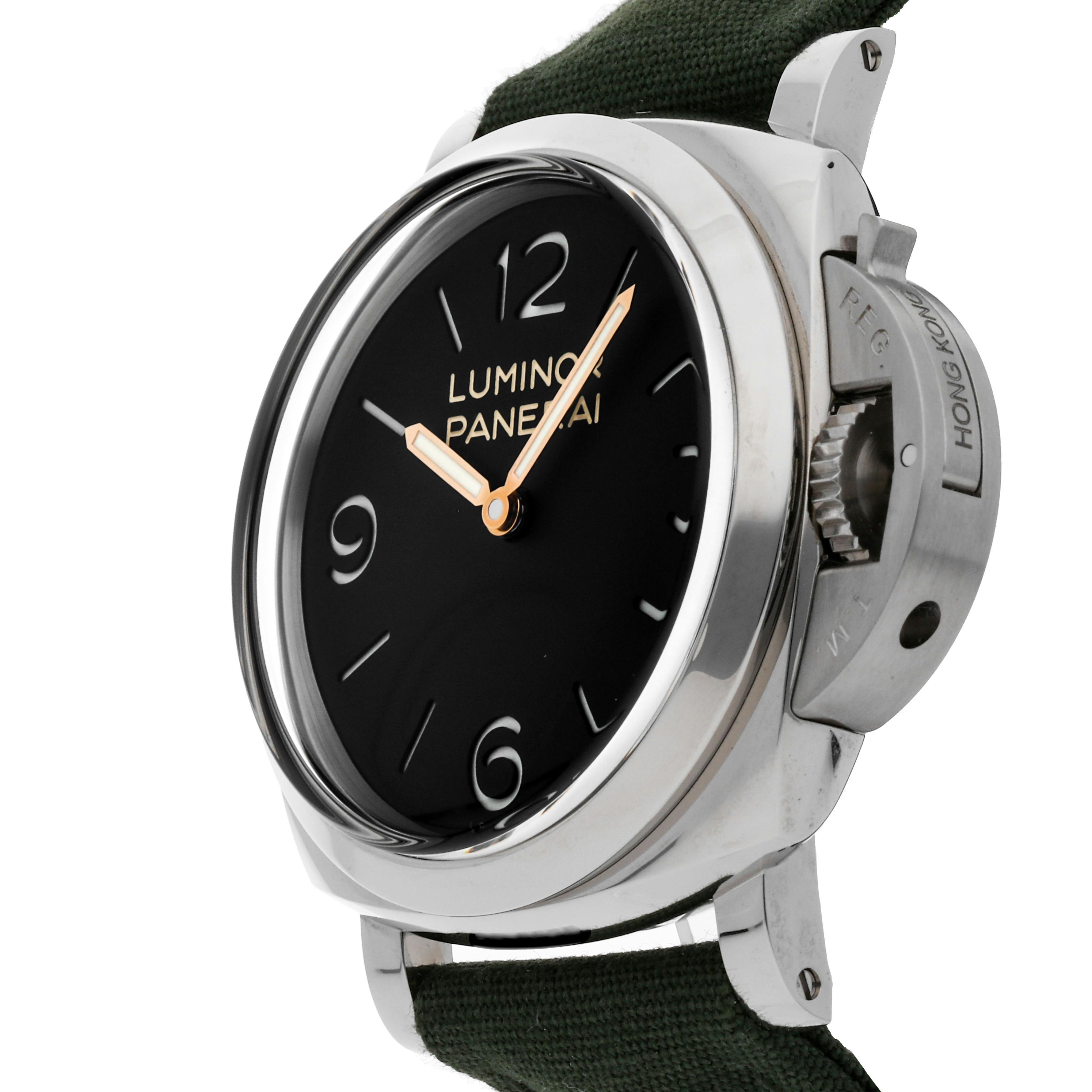 Pre Owned Panerai Luminor 1950 3 Days Acciaio PAM 606 Govberg