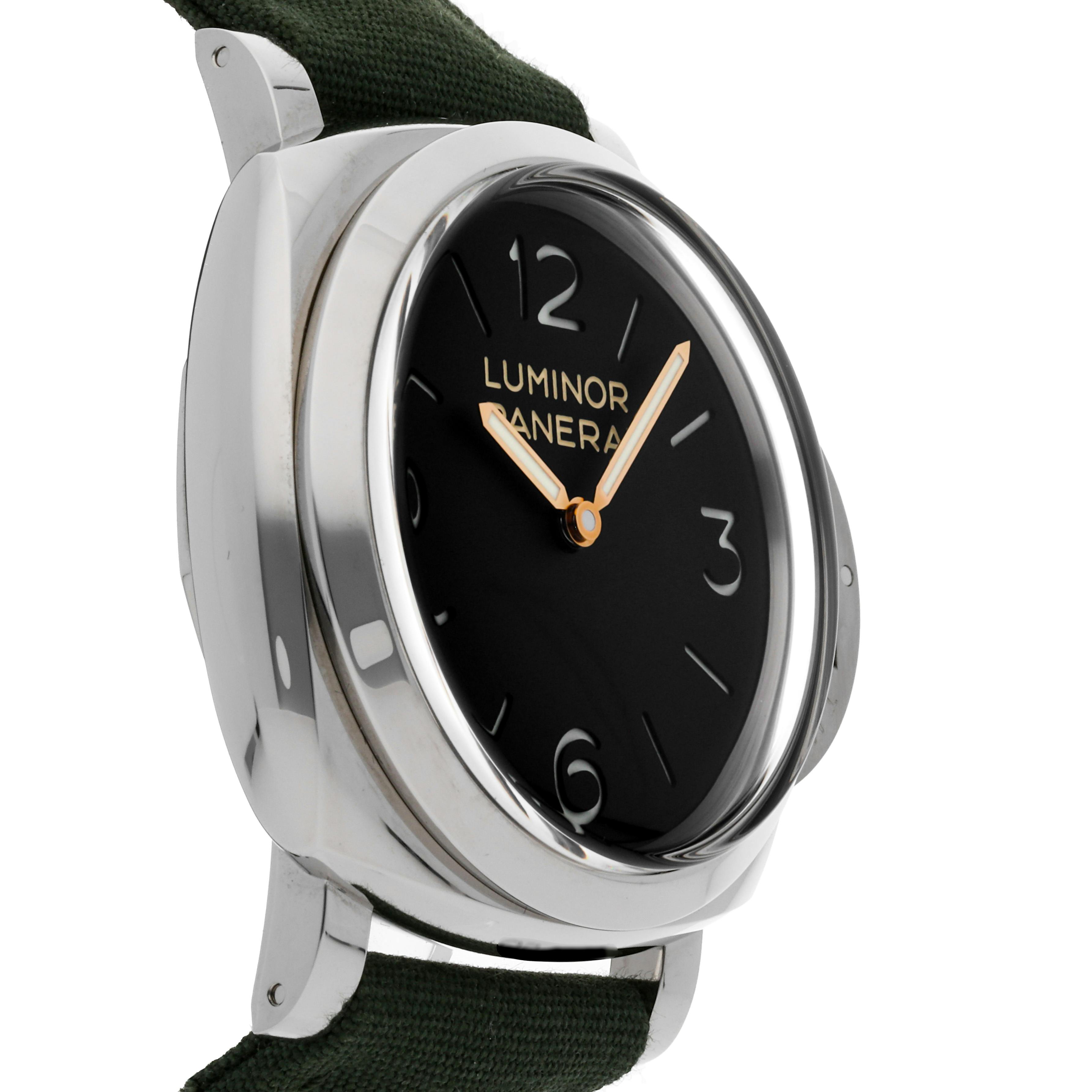 Pre Owned Panerai Luminor 1950 3 Days Acciaio PAM 606 Govberg